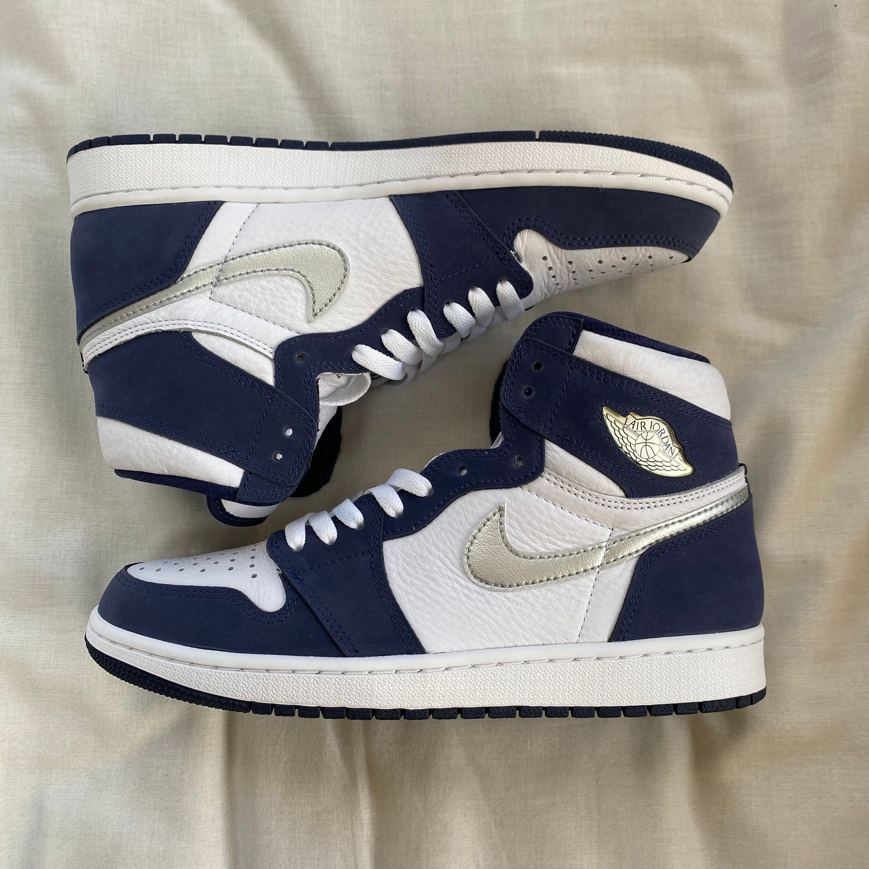 Nike Air Jordan 1 High OG CO.JP "White/Midnight Navy" (2020)(ブリーフケースなし)
