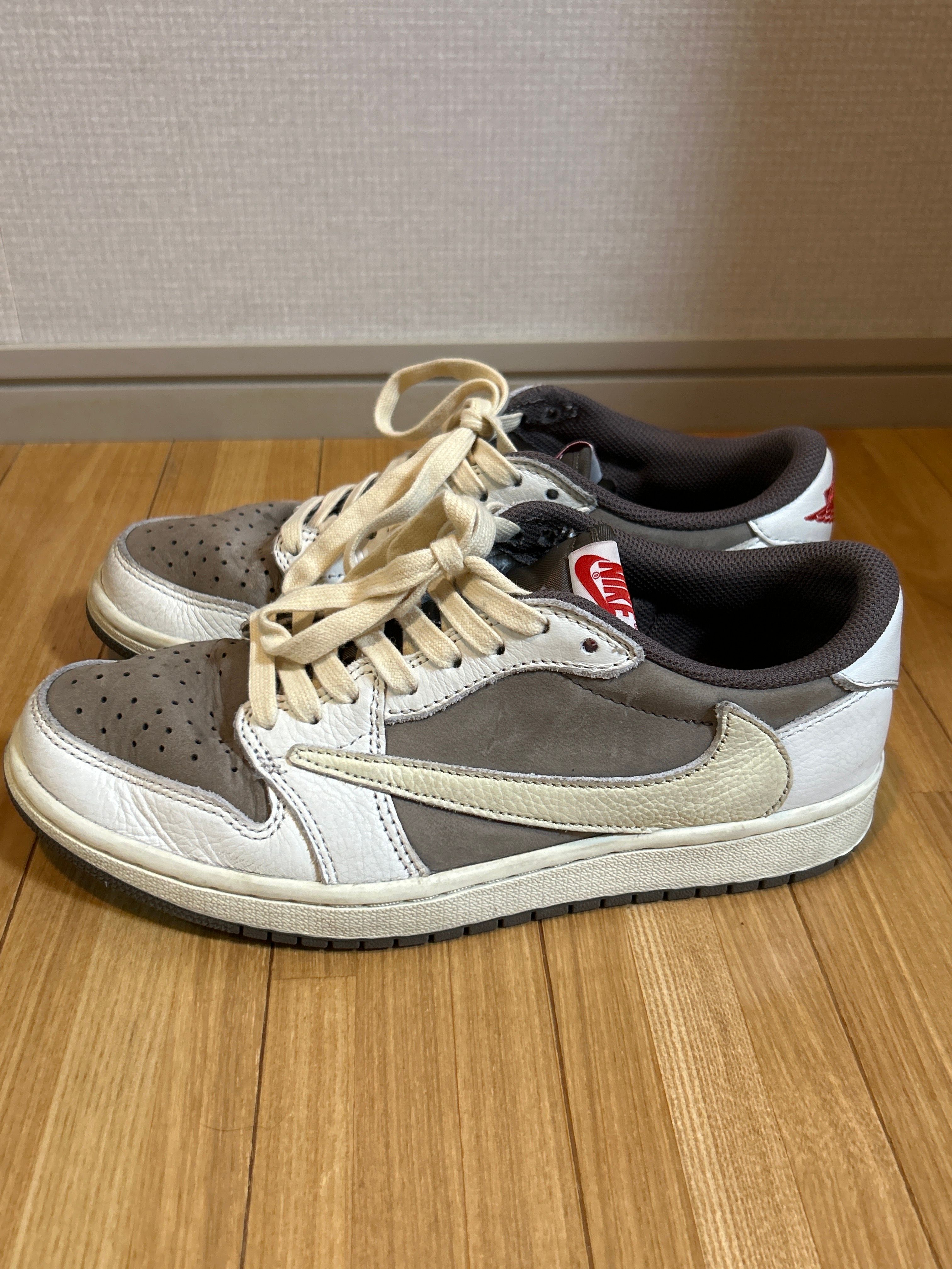 Travis Scott × Nike Air Jordan 1 Low OG SP "Reverse Mocha/Sail and Ridgerock"