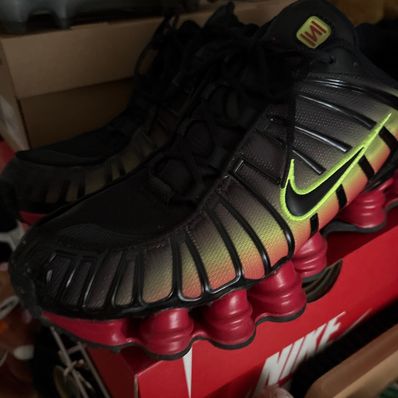 Nike Women's Shox TL "Black and Volt"