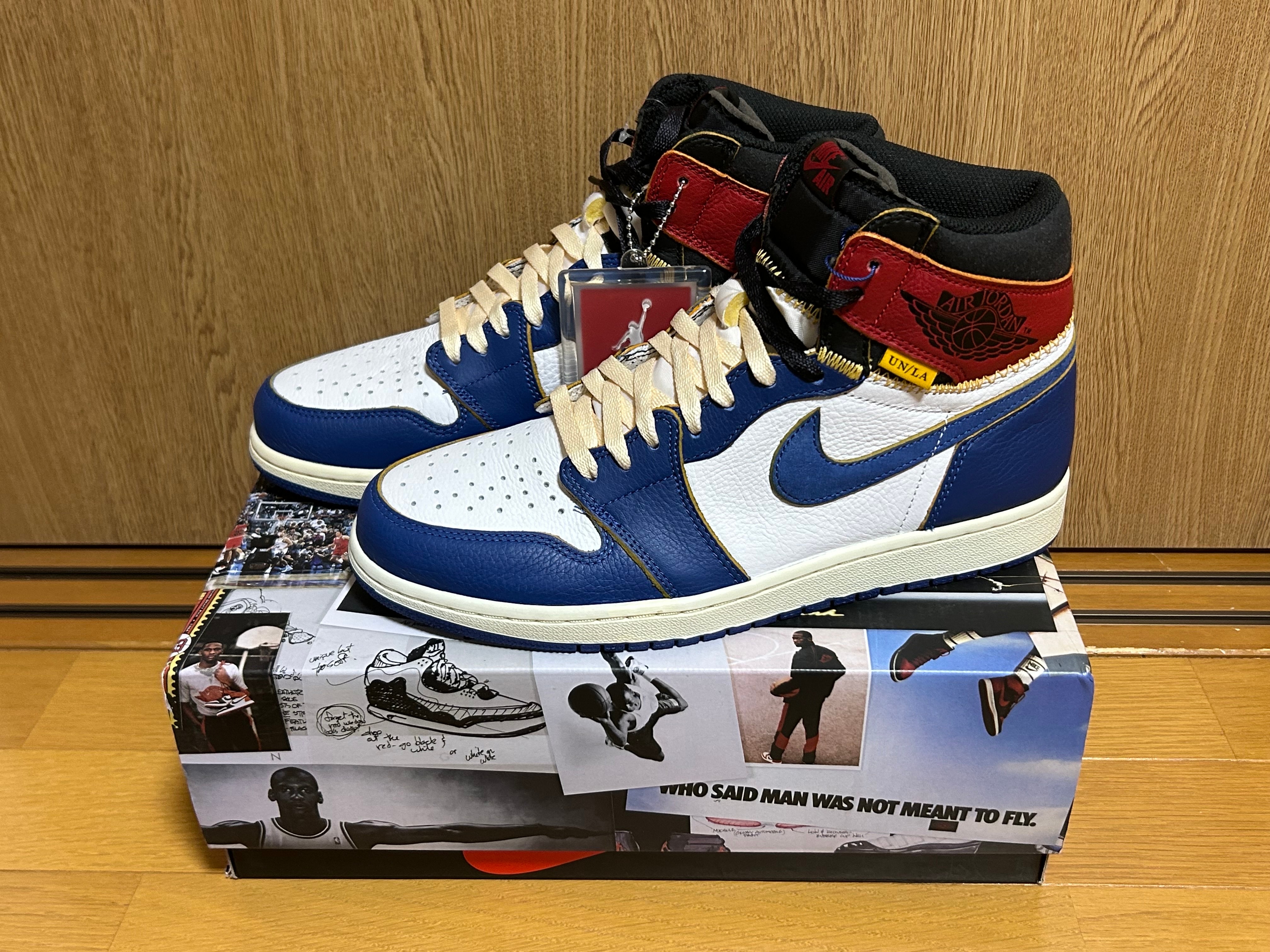 UNION × Nike Air Jordan 1 Retro High OG NRG "Storm Blue/Varsity Red"