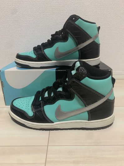 Diamond Supply × Nike SB Dunk High "Tiffany"
