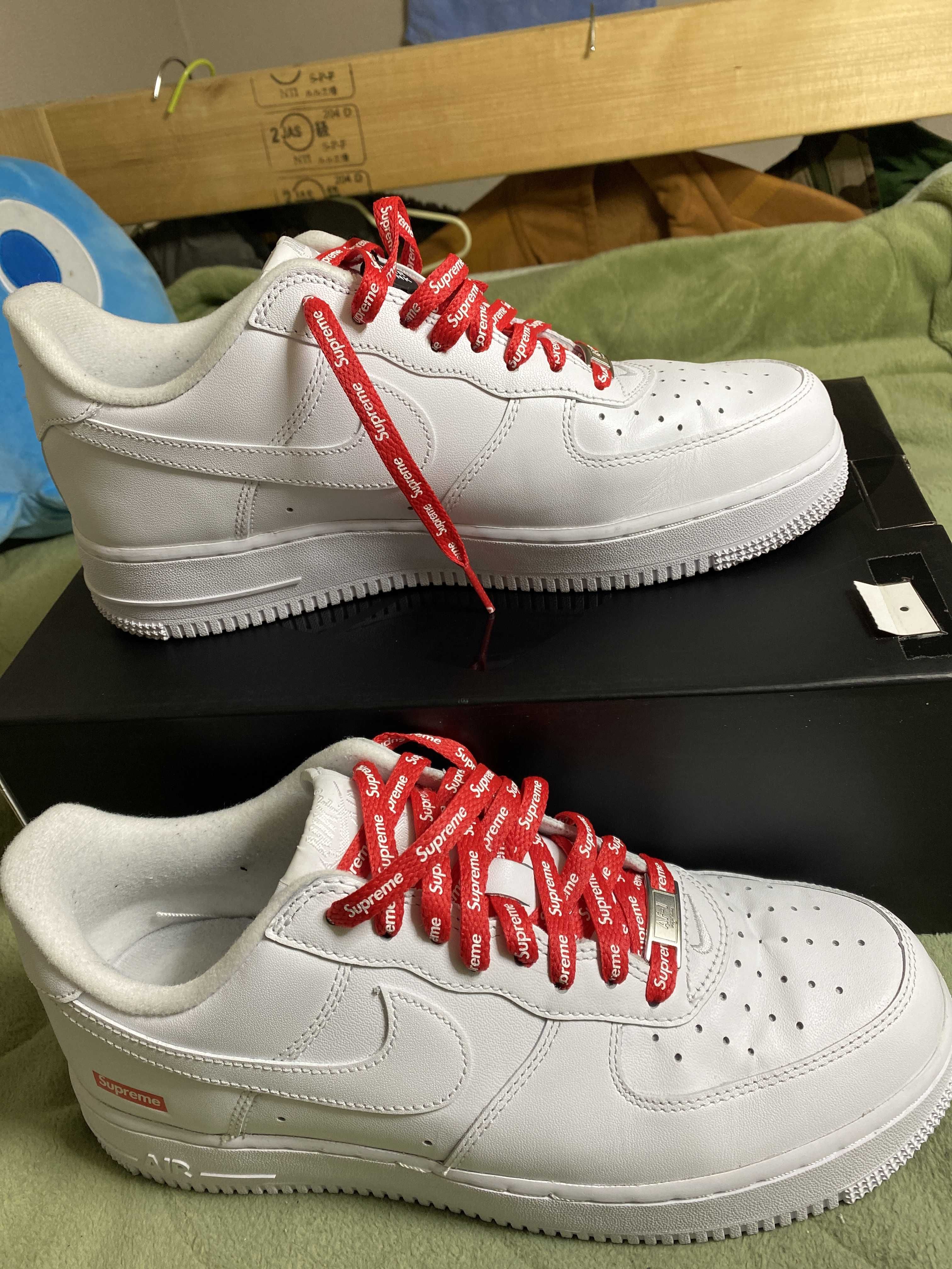 Supreme × Nike Air Force 1 Low "White"