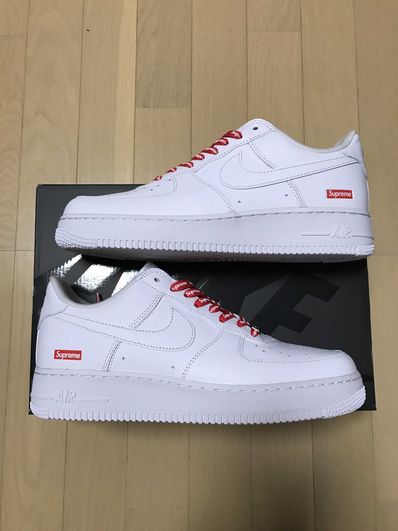 Supreme × Nike Air Force 1 Low "White"