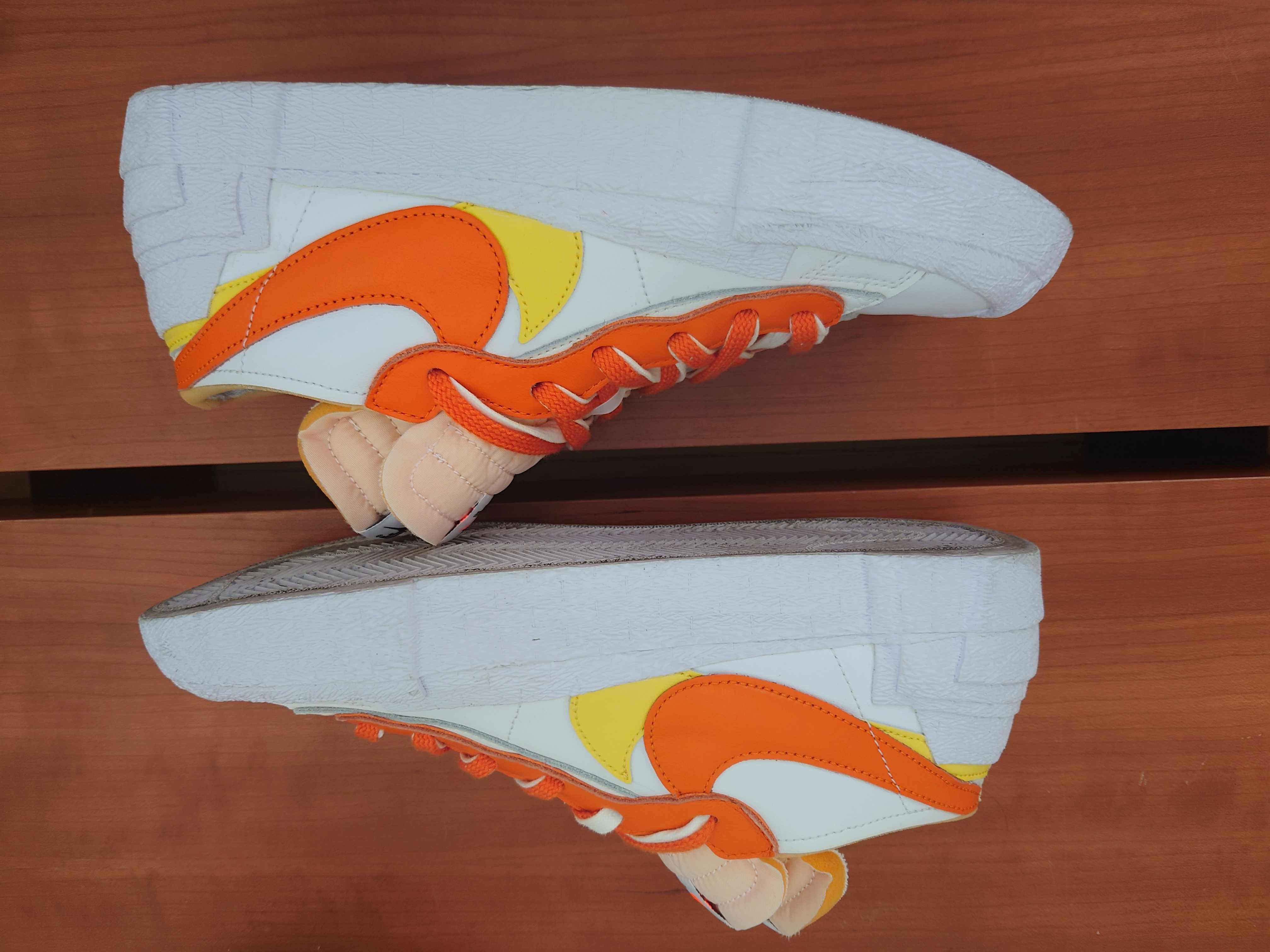 SACAI × NIKE BLAZER LOW "MAGMA ORANGE"