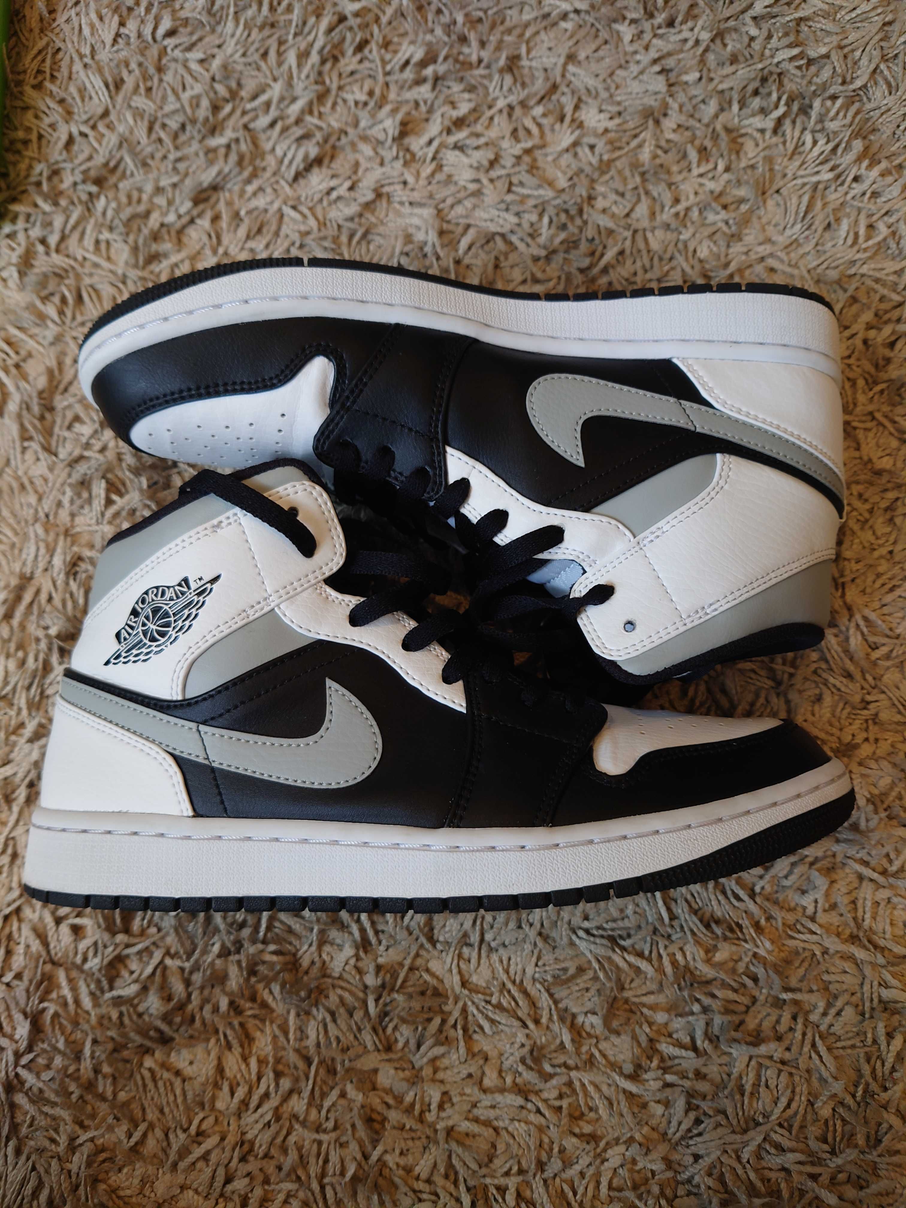 NIKE AIR JORDAN 1 MID "WHITE SHADOW"