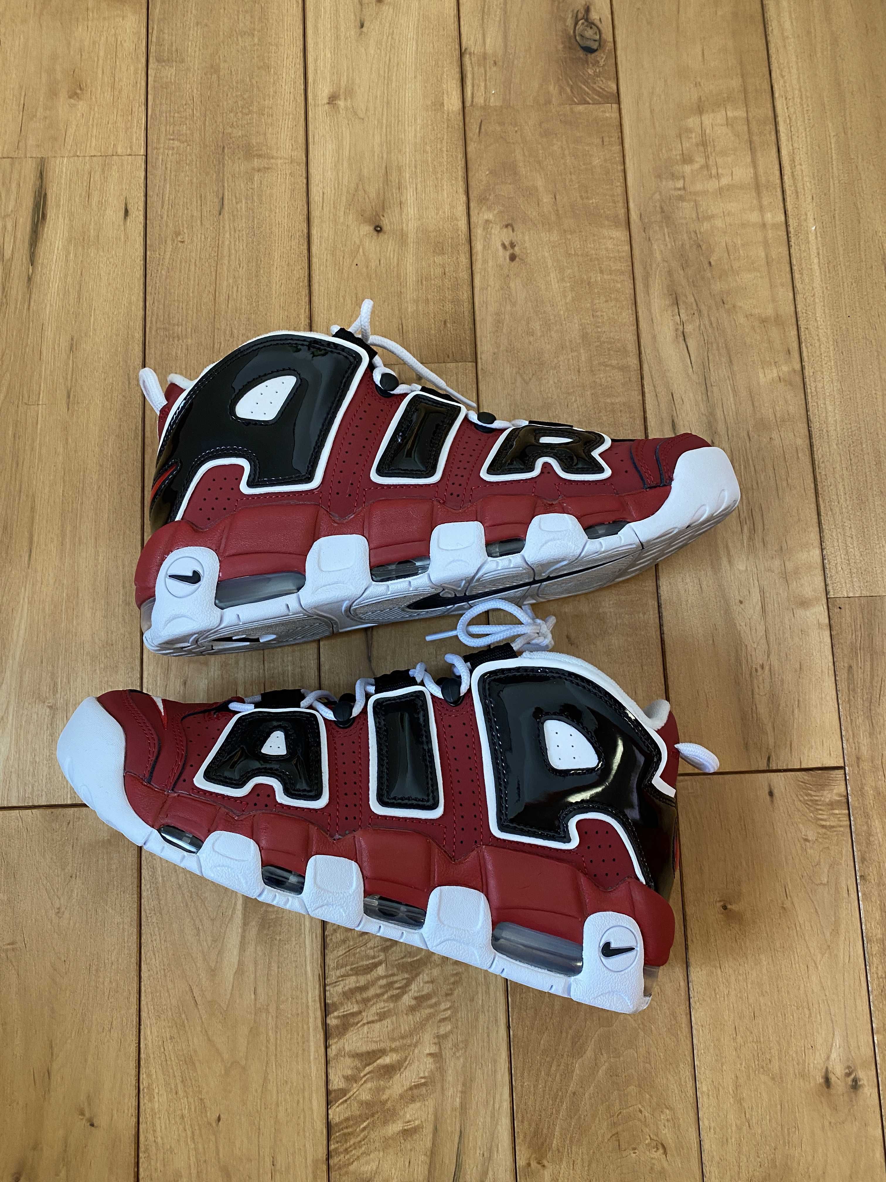 Nike Air More Uptempo ’96 "Black and Varsity Red" (2021) 