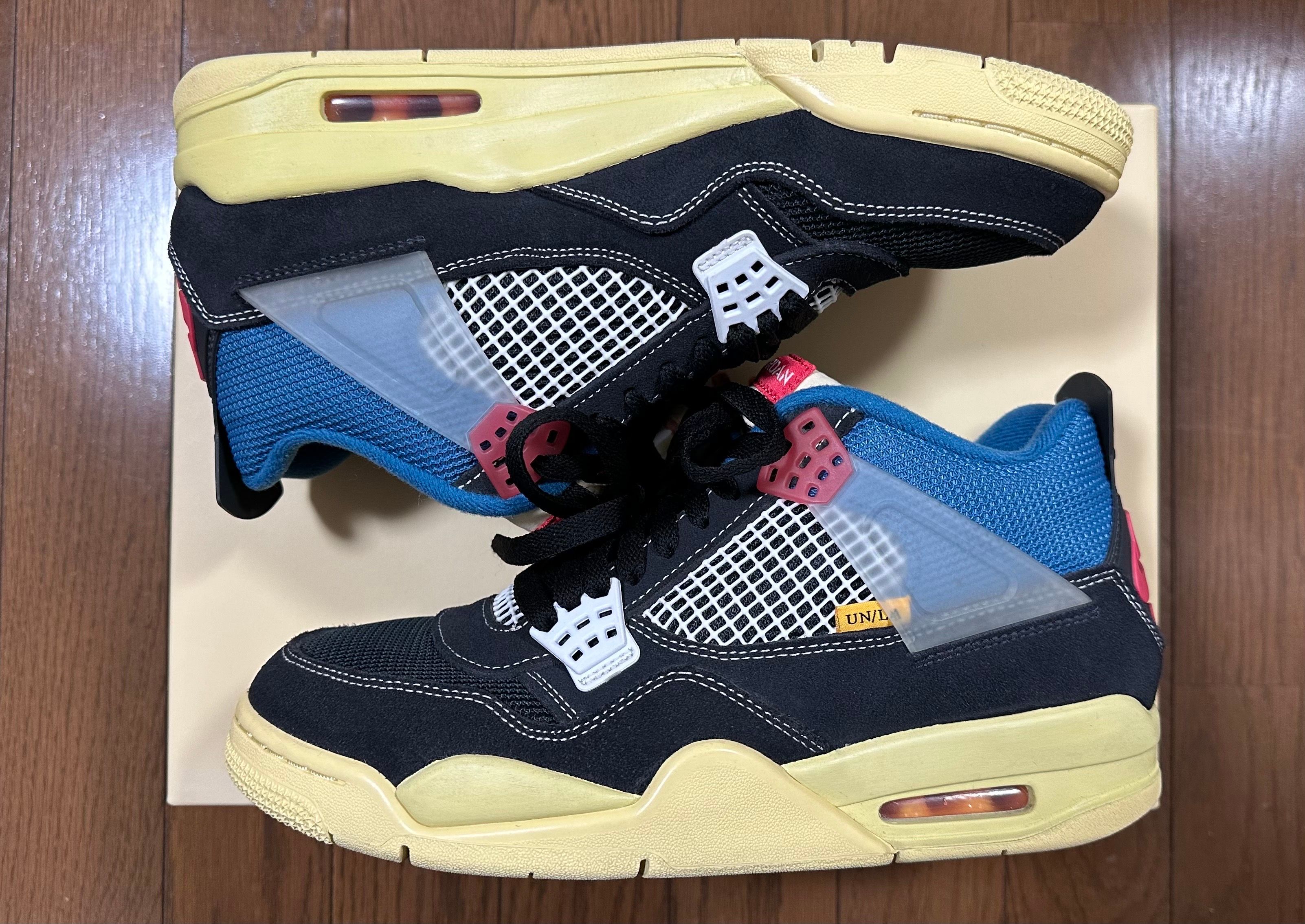 UNION × NIKE AIR JORDAN 4 "OFF NOIR"