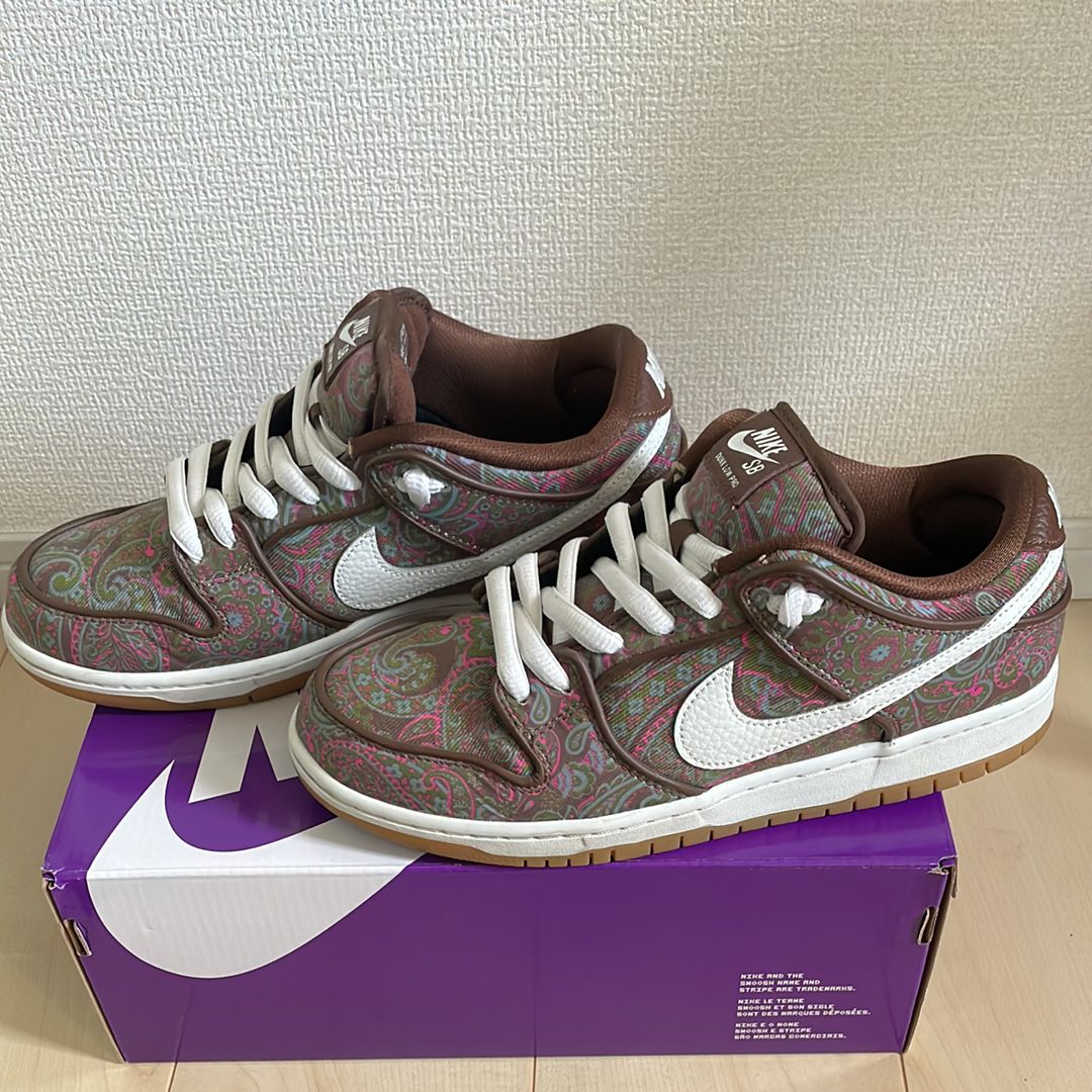 Nike SB Dunk Low PRM "Brown Paisley"
