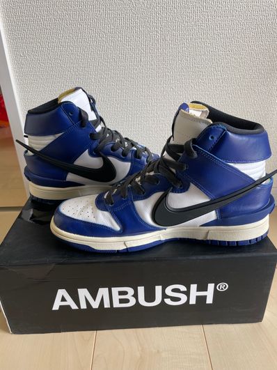 AMBUSH × NIKE DUNK HIGH "DEEP ROYAL"