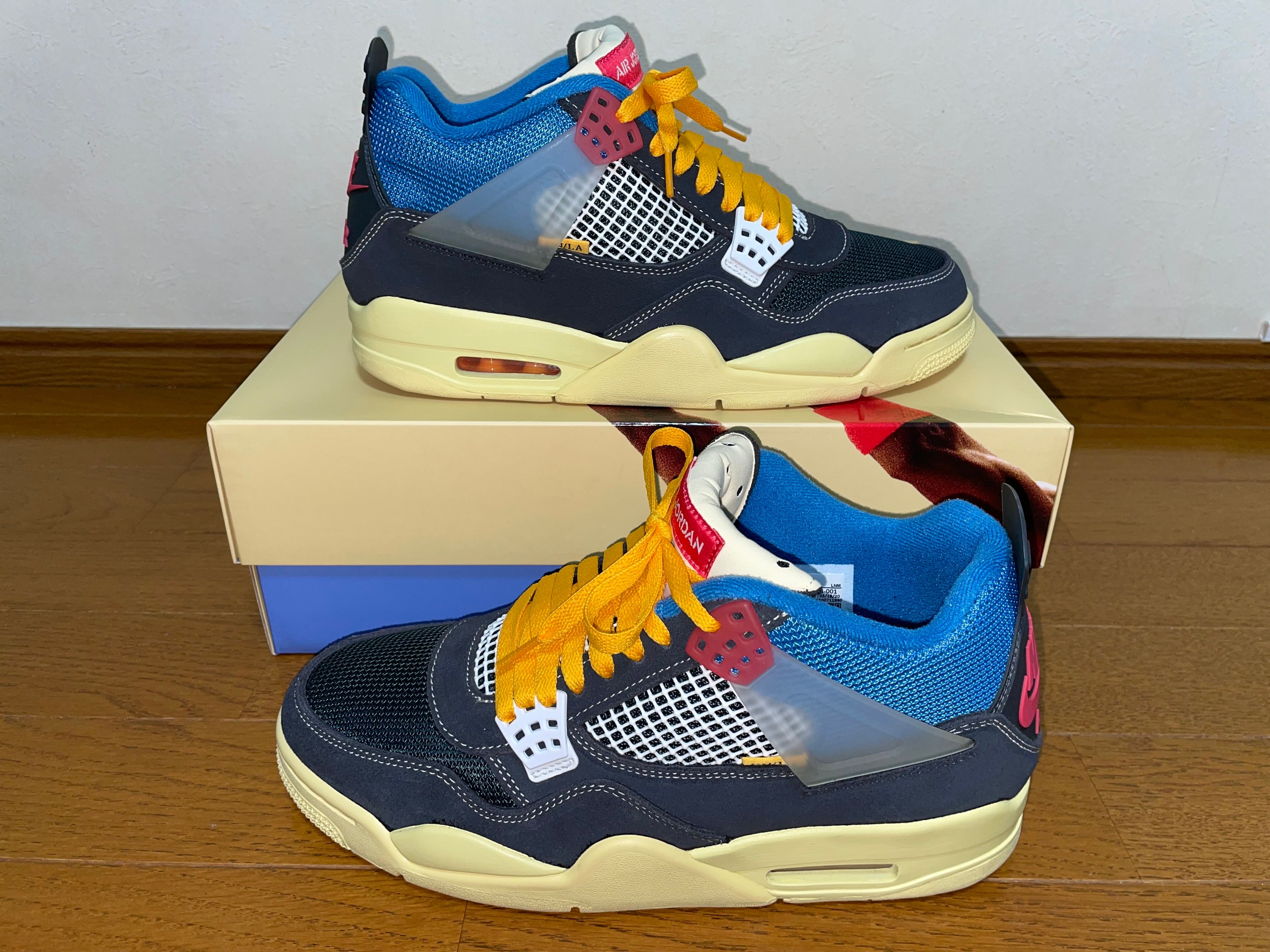 UNION × NIKE AIR JORDAN 4 "OFF NOIR"