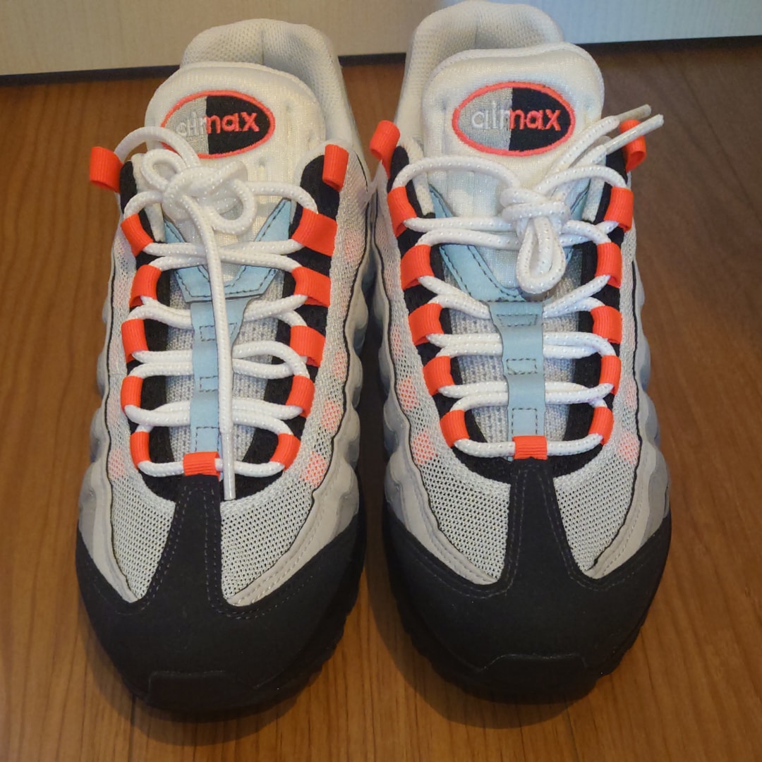 Nike Air Max 95 "White/Solar Red"