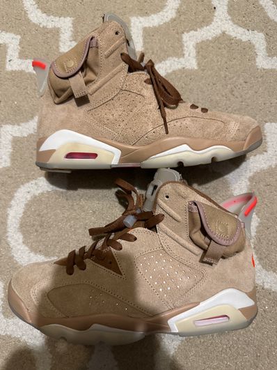 Travis Scott × Nike Air Jordan 6 "British Khaki"