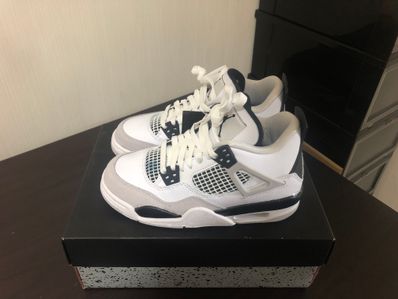 Nike GS Air Jordan 4 "Military Black"