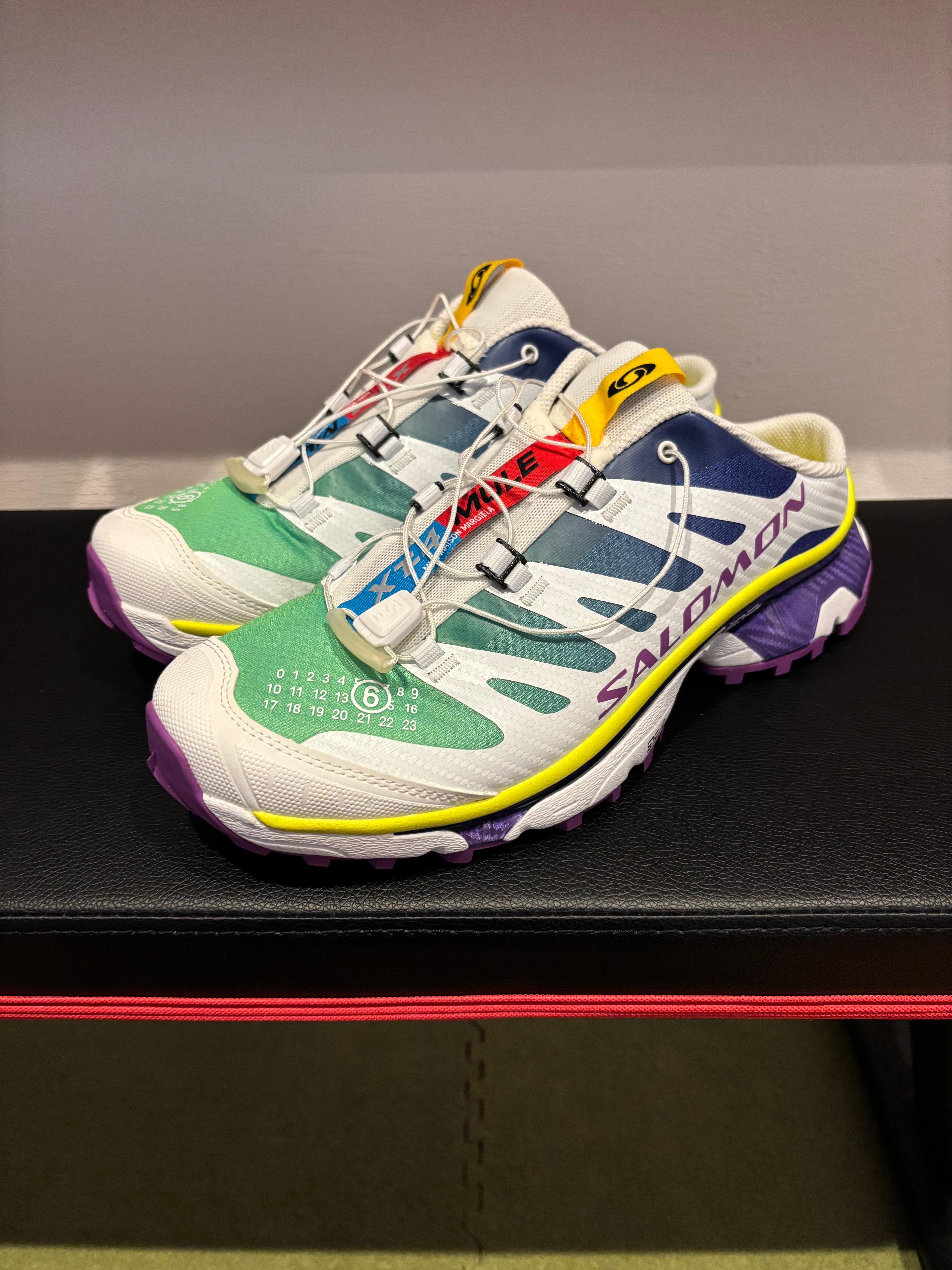 MM6 Maison Margiela × Salomon XT-4 Mule "White/Multi"