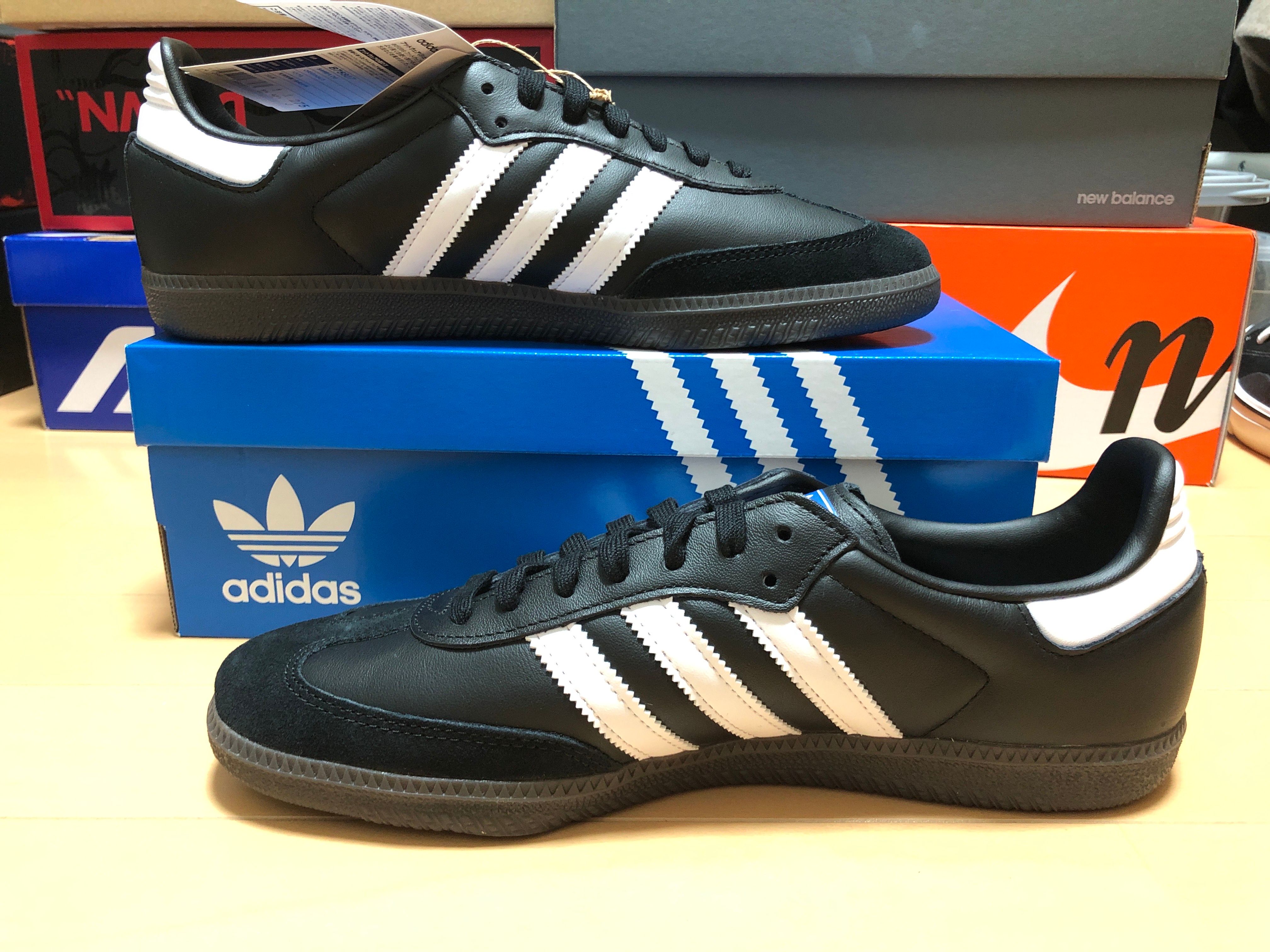 adidas Samba OG "Core Black/Cloud White/Gum"