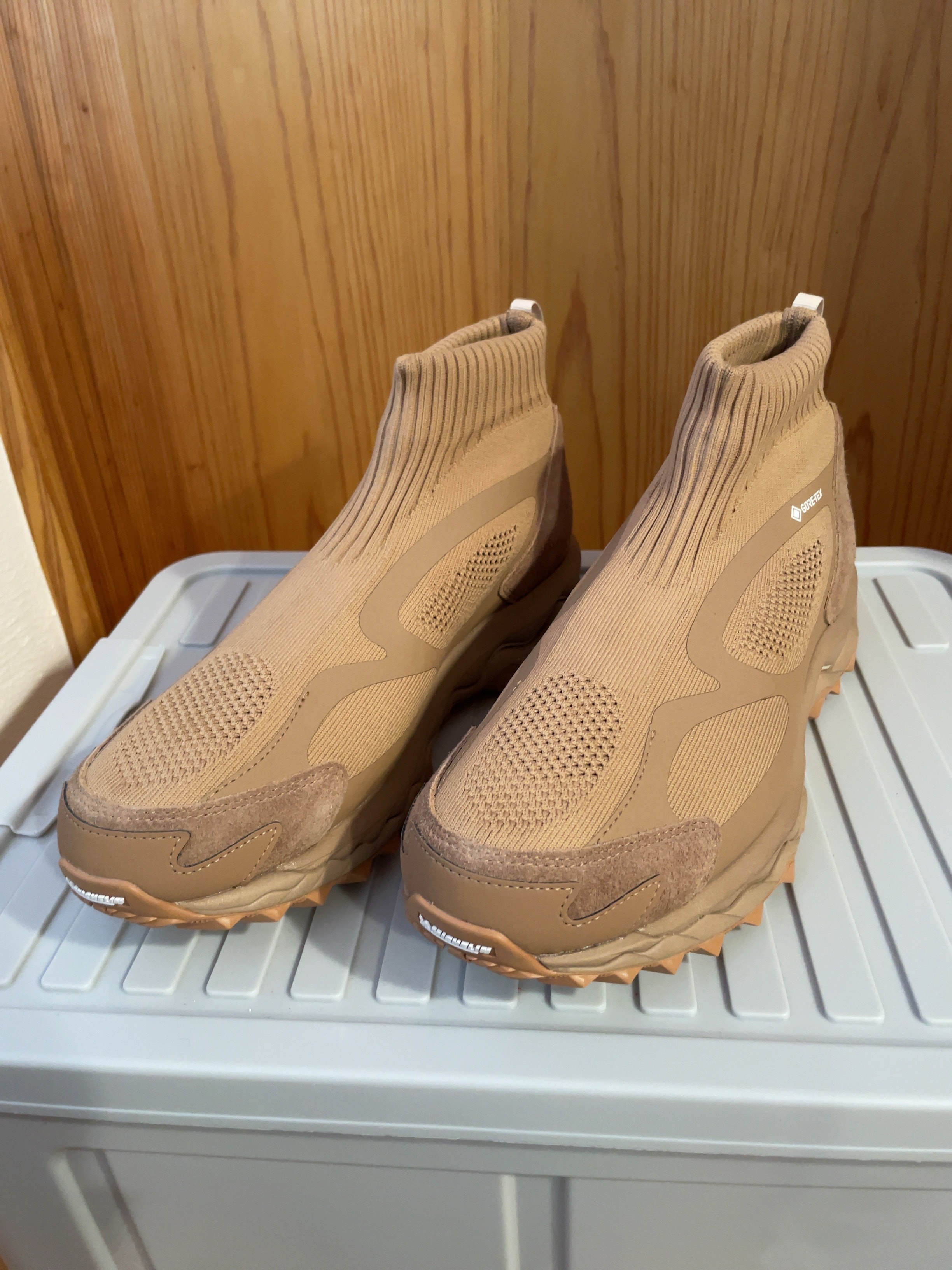 nonnative × Mizuno Wave Mujin TL Mid GORE-TEX "Cognac"
