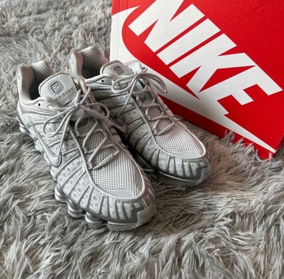 Nike Women's Shox TL "Pure Platinum and Metallic Silver"