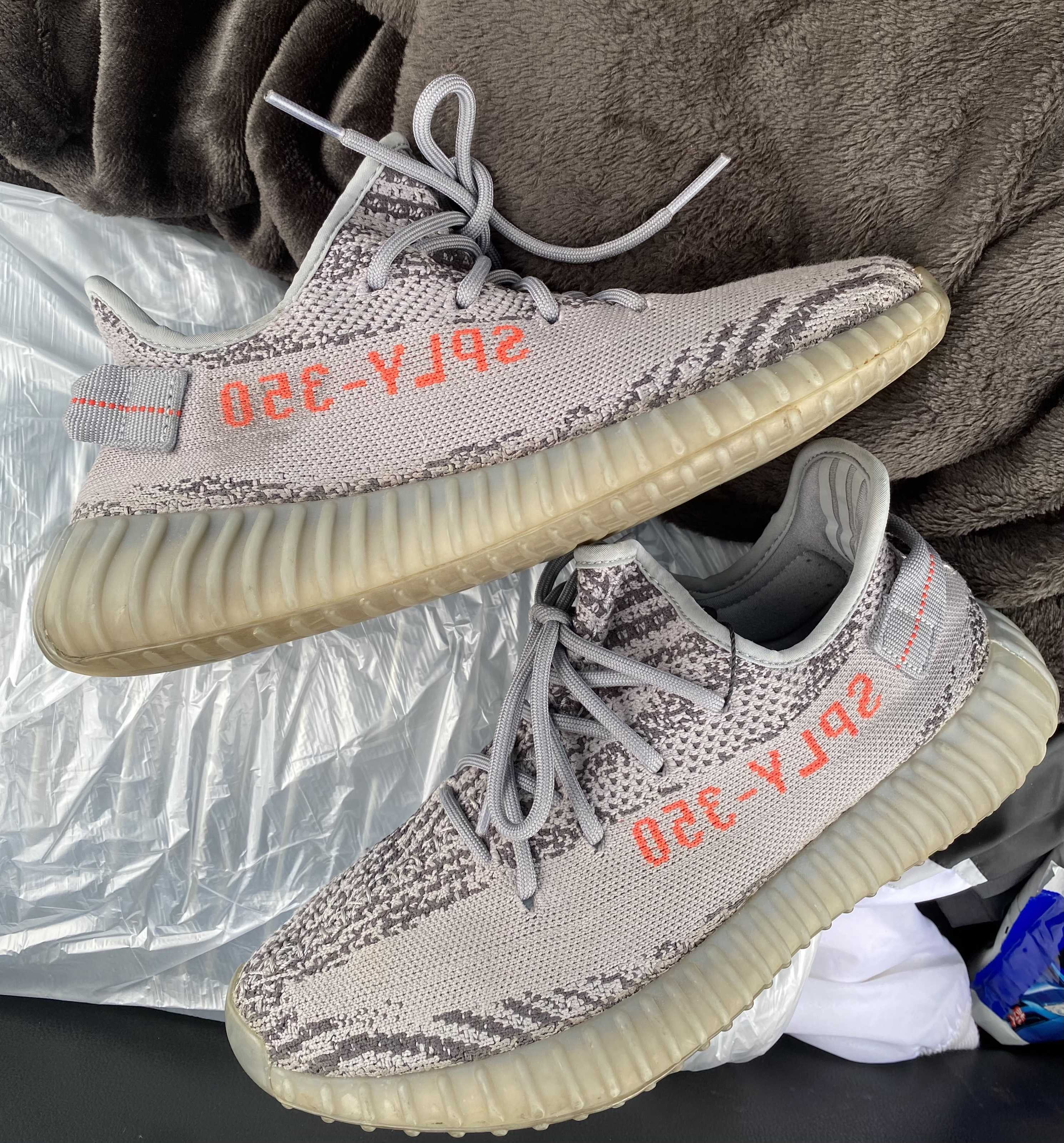 adidas Yeezy Boost 350 V2 "Grey/Bold Orange/DGH Solid Grey"