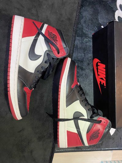 Nike Air Jordan 1 Retro High OG "Bred Toe"