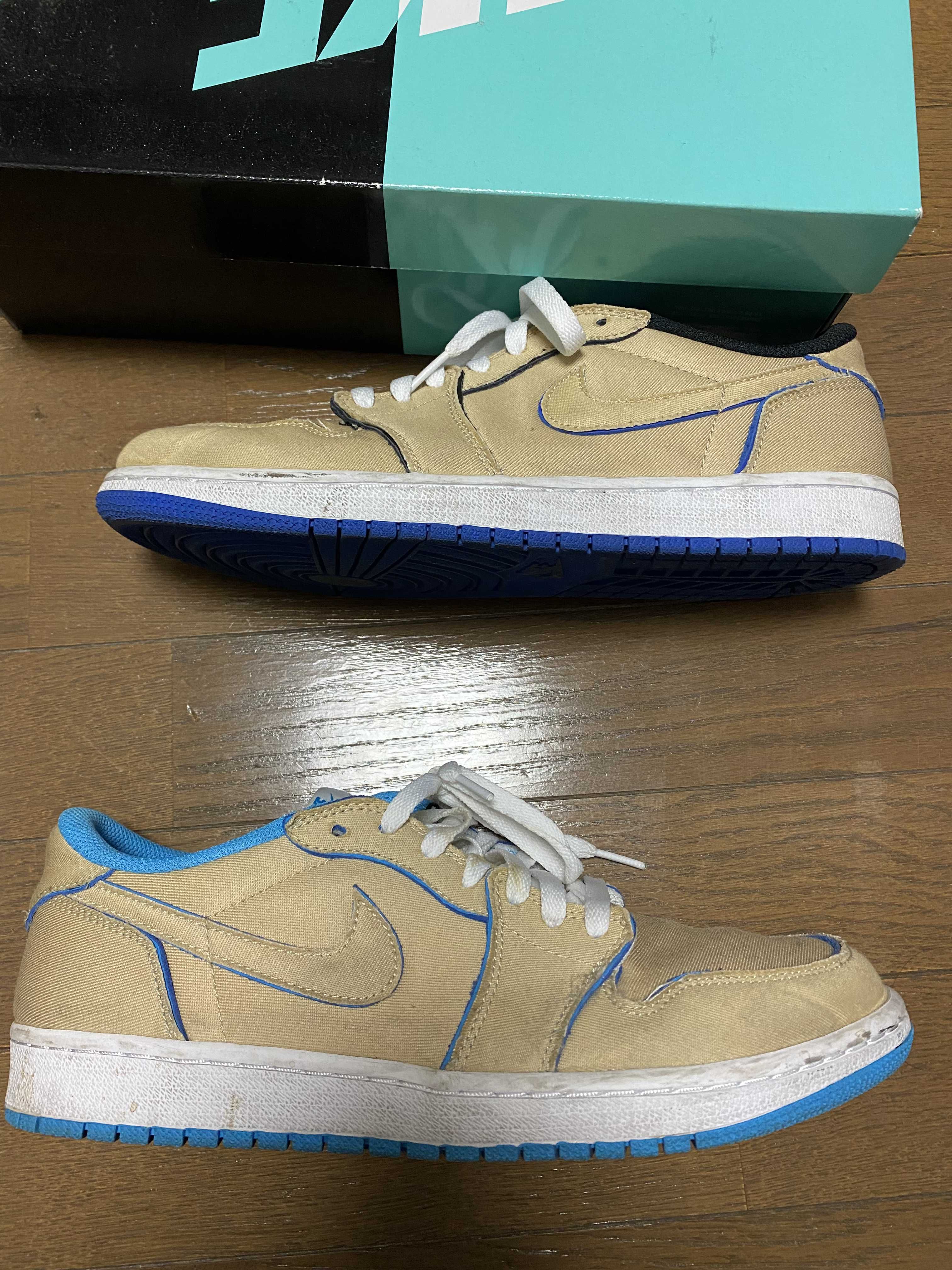Nike SB Air Jordan 1 Low "Desert Ore/Royal Blue"