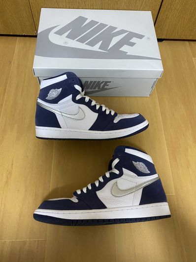 Nike Air Jordan 1 High OG CO.JP "White/Midnight Navy" (2020)(ブリーフケースなし)