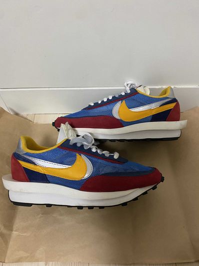 sacai × Nike LDV Waffle "Red/Blue"