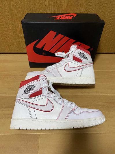 Nike Air Jordan 1 Retro High OG "Sail/University Red"