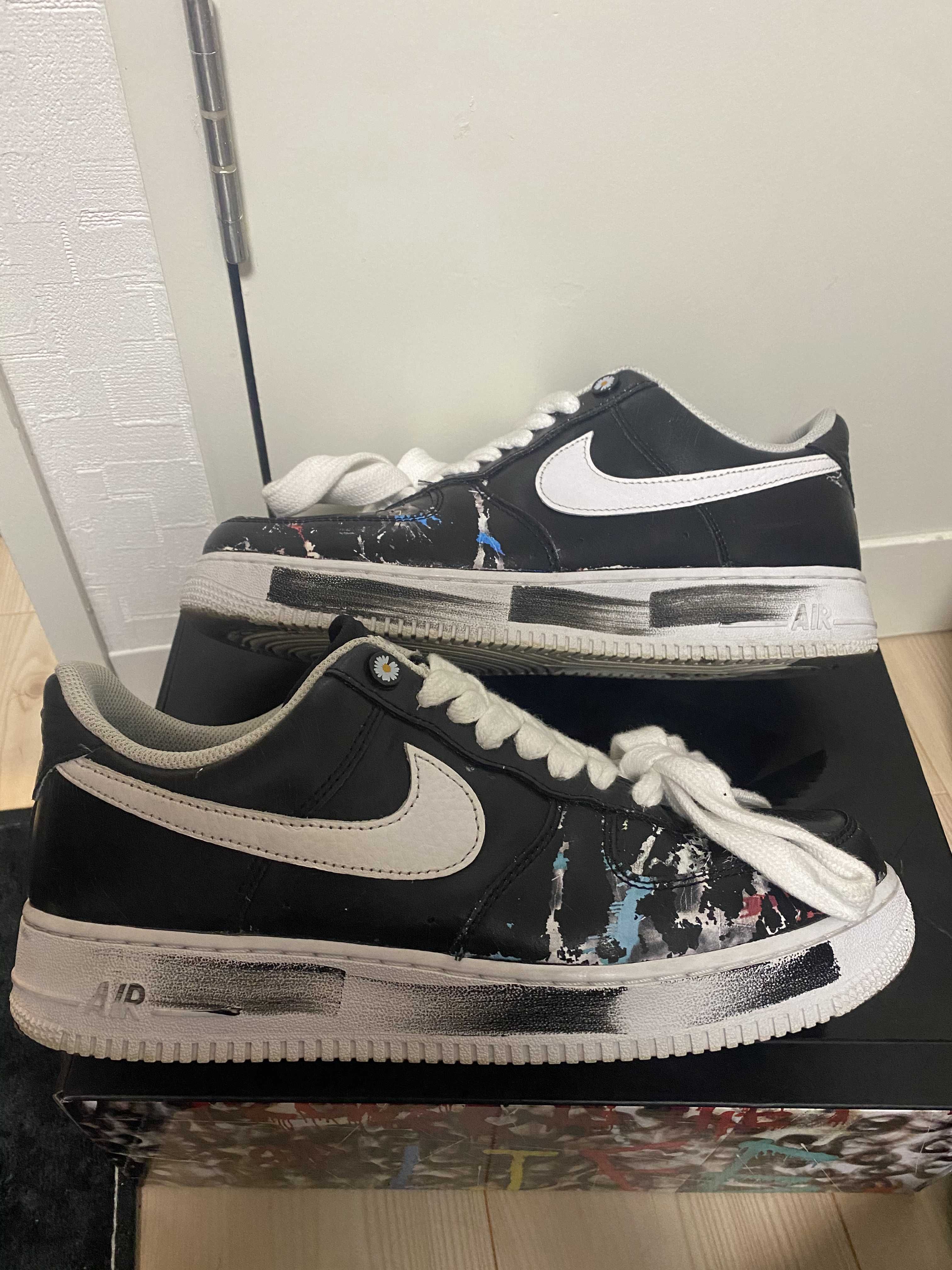 PEACEMINUSONE × Nike Air Force 1 Low Para Noise "Black" / G-DRAGON