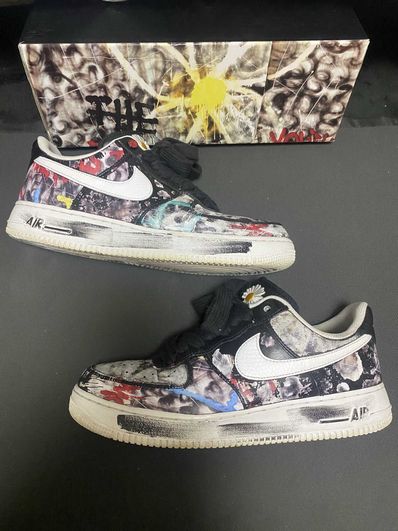 PEACEMINUSONE × Nike Air Force 1 Low Para Noise "Black" / G-DRAGON