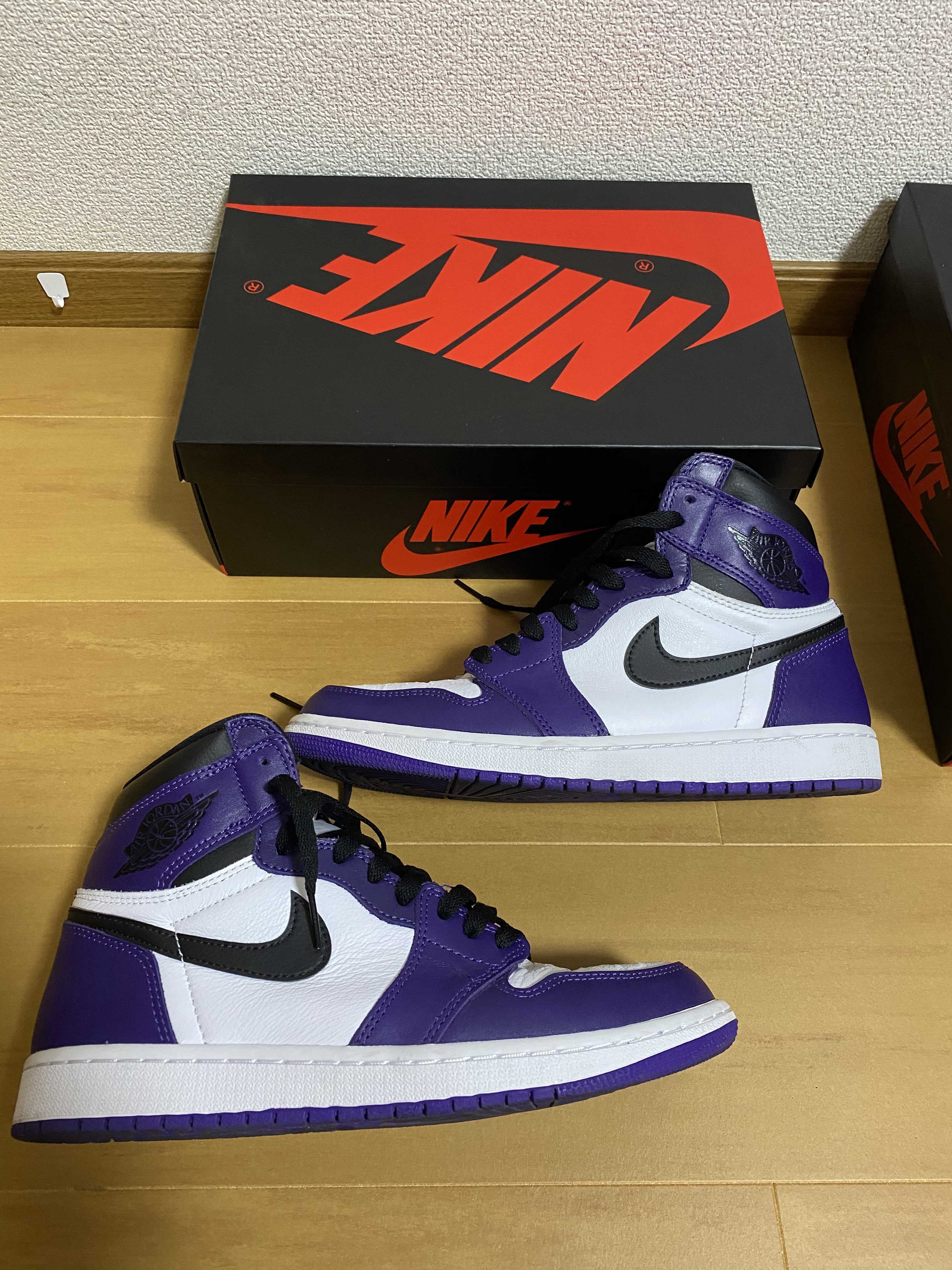 Nike Air Jordan 1 Retro High OG "Court Purple White/Black" (2020)