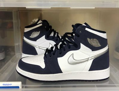 Nike GS Air Jordan 1 High OG CO.JP "Midnight Navy" (2020)(ブリーフケースなし)