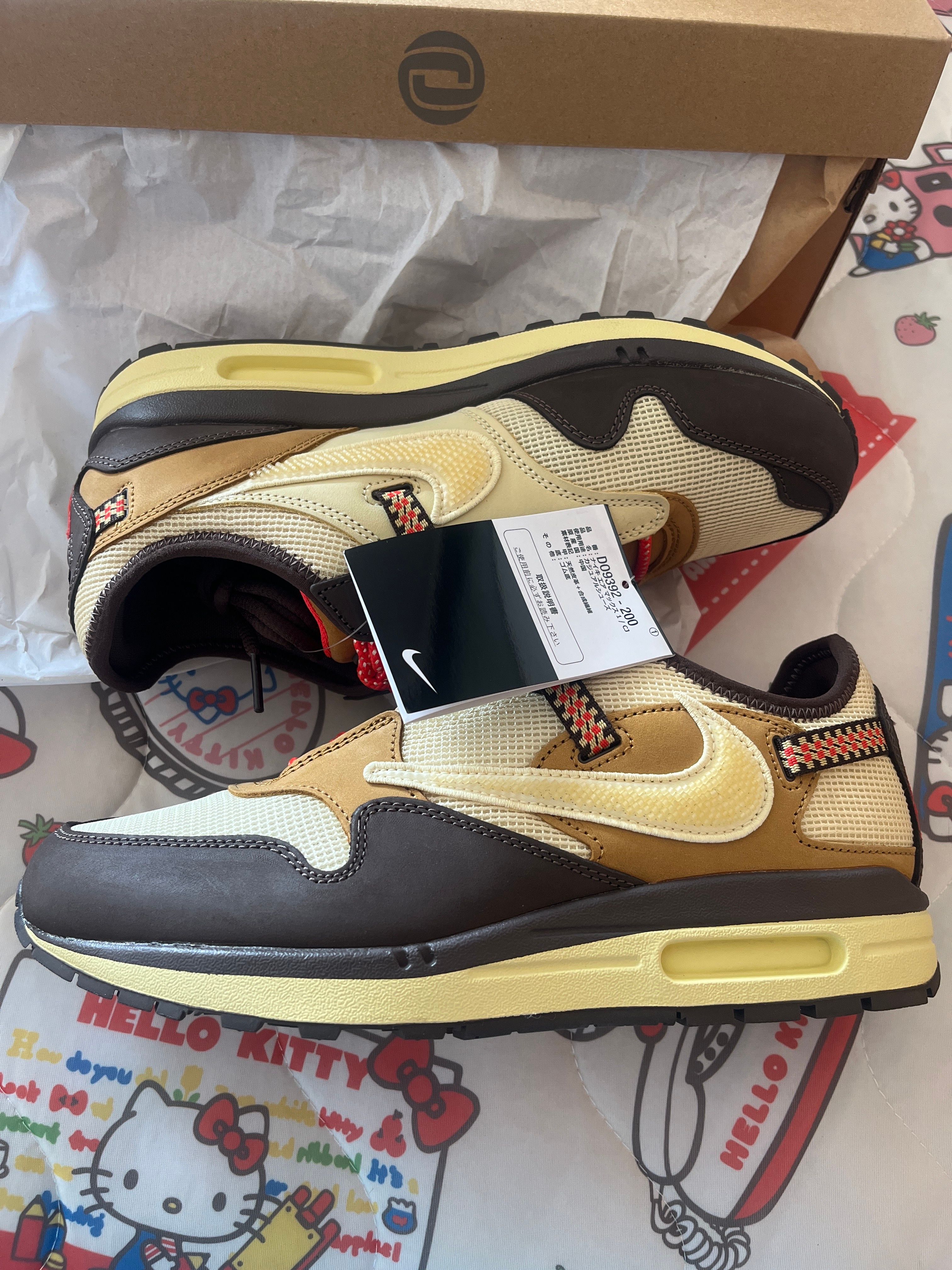 Travis Scott × Nike Air Max 1 "CACT.US Brown"