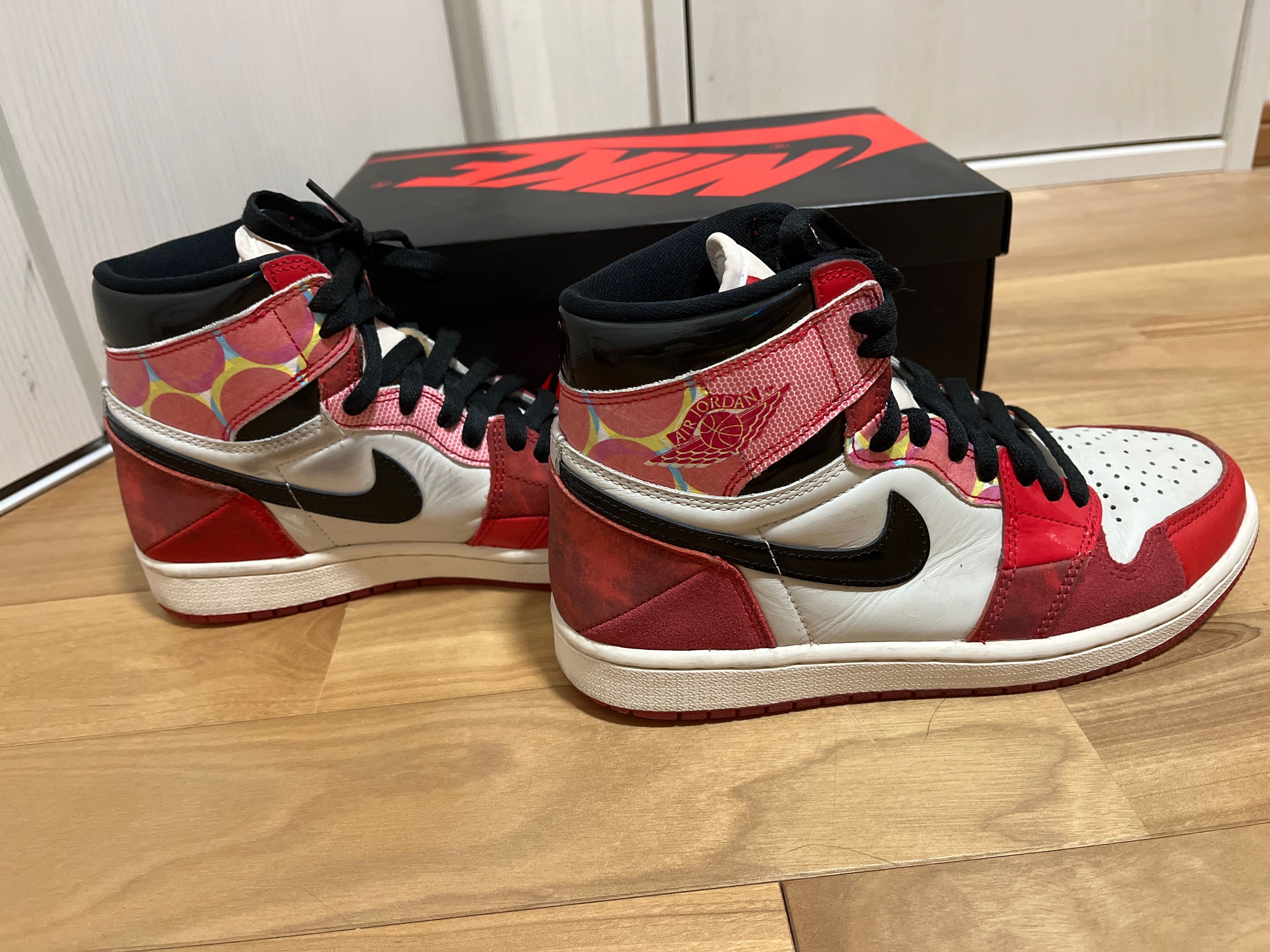 Spider-Man × Nike Air Jordan 1 Retro High OG SP "Spider-Man: Across the Spider-Verse/University Red"
