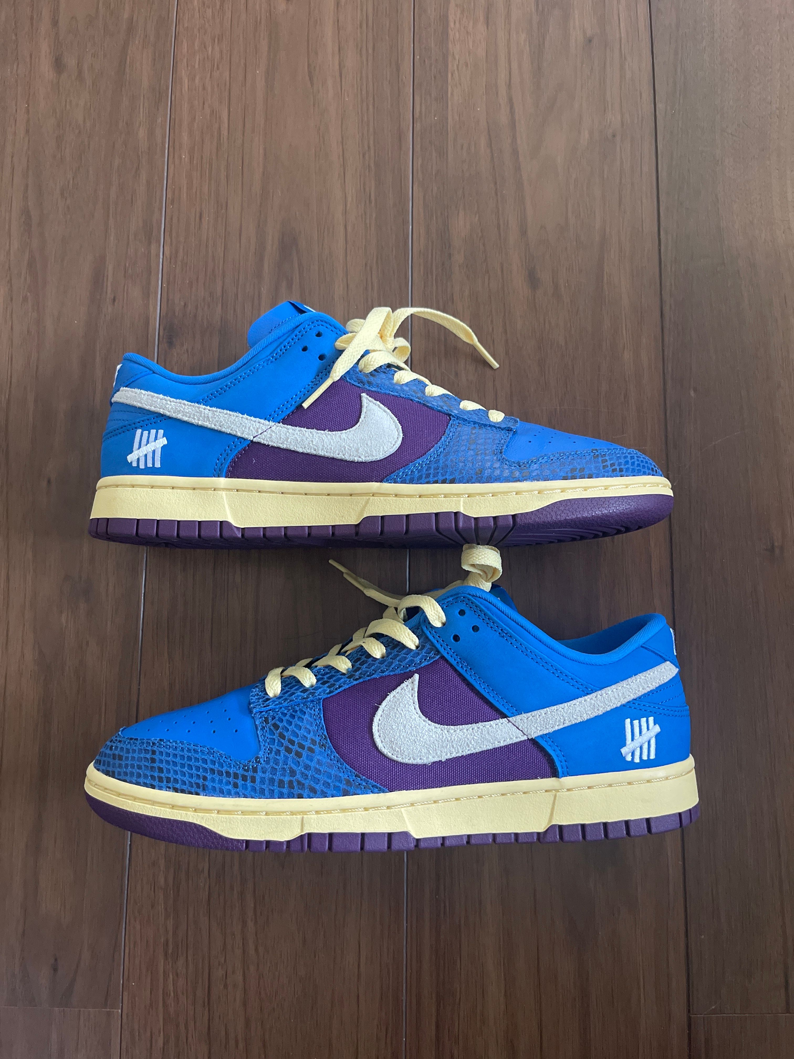 UNDEFEATED × Nike Dunk Low SP "Royal"
