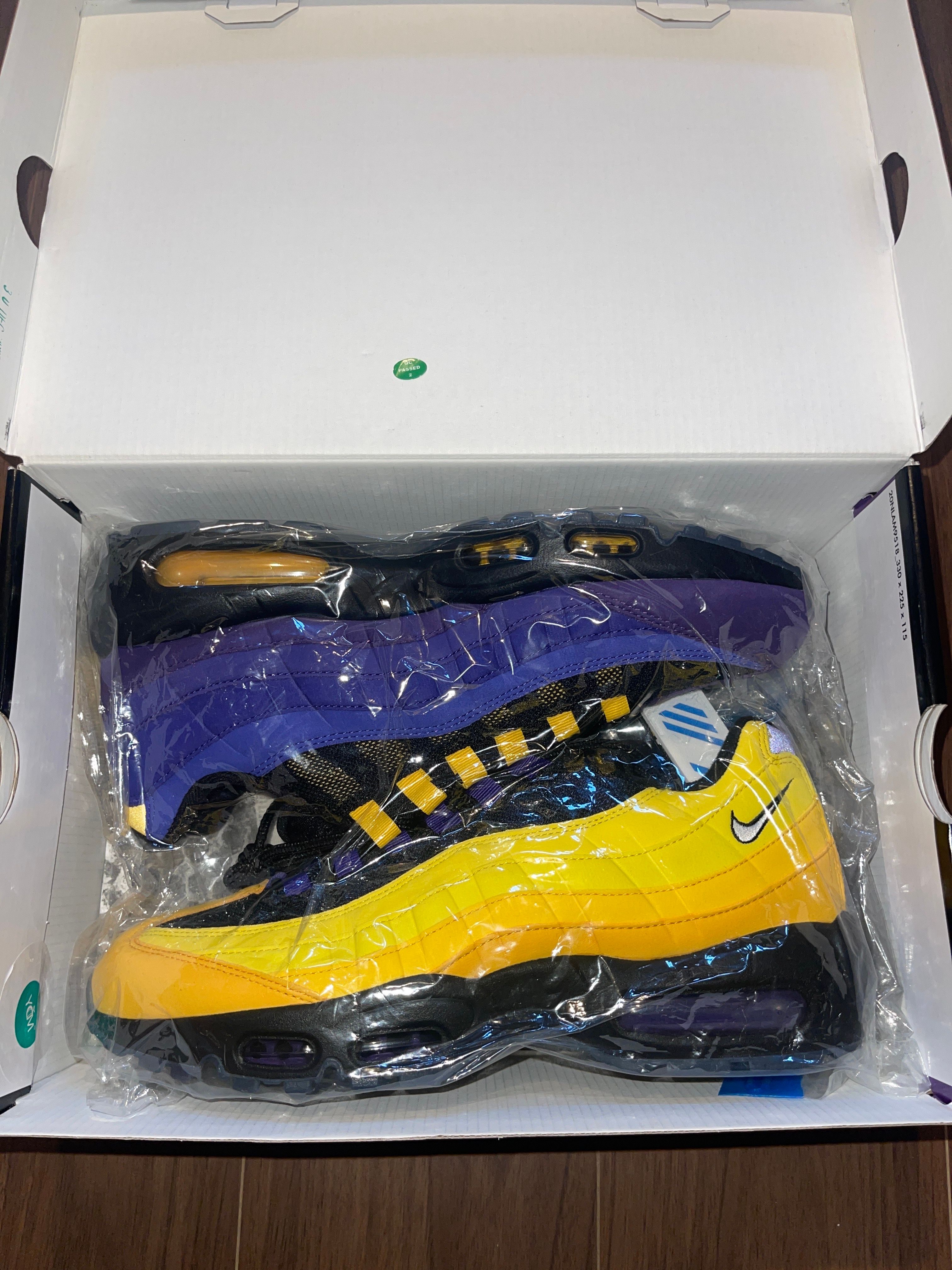 Nike Air Max 95 NRG "Lebron/Lakers Home Team"