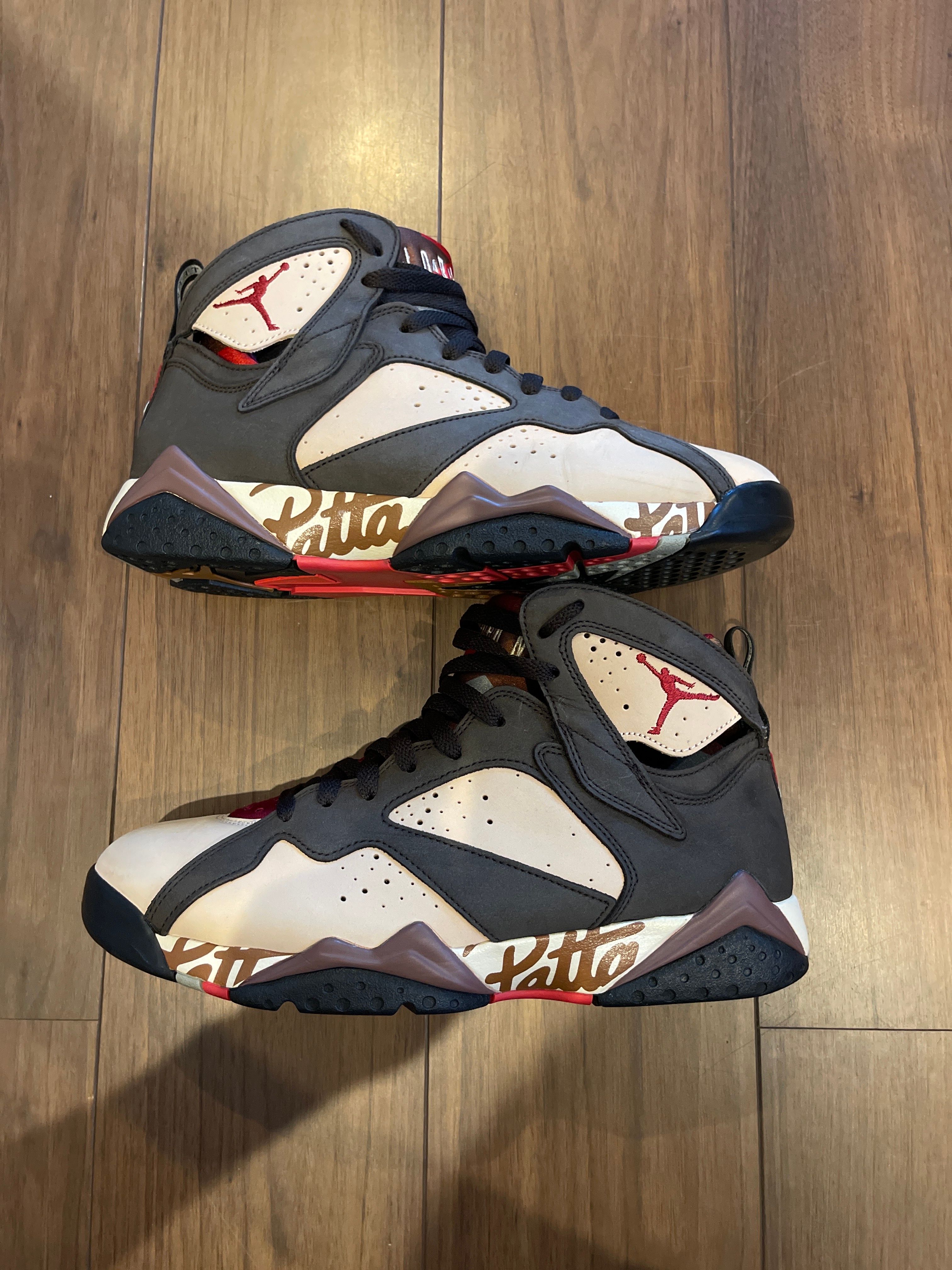 Patta × Nike Air Jordan 7 OG "Brown"