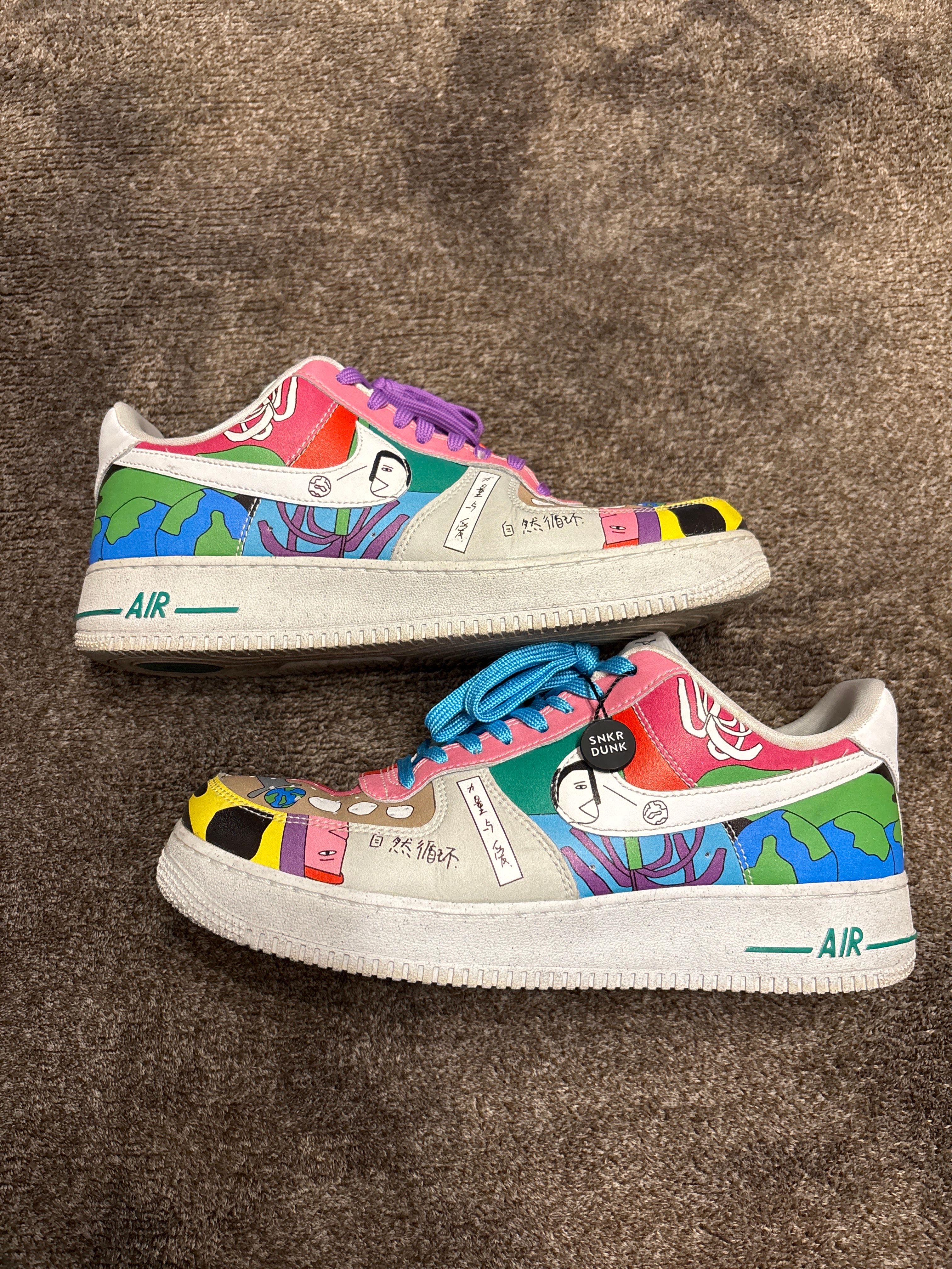 RUOHAN WANG × NIKE AIR FORCE 1 LOW "MULTI COLOR"