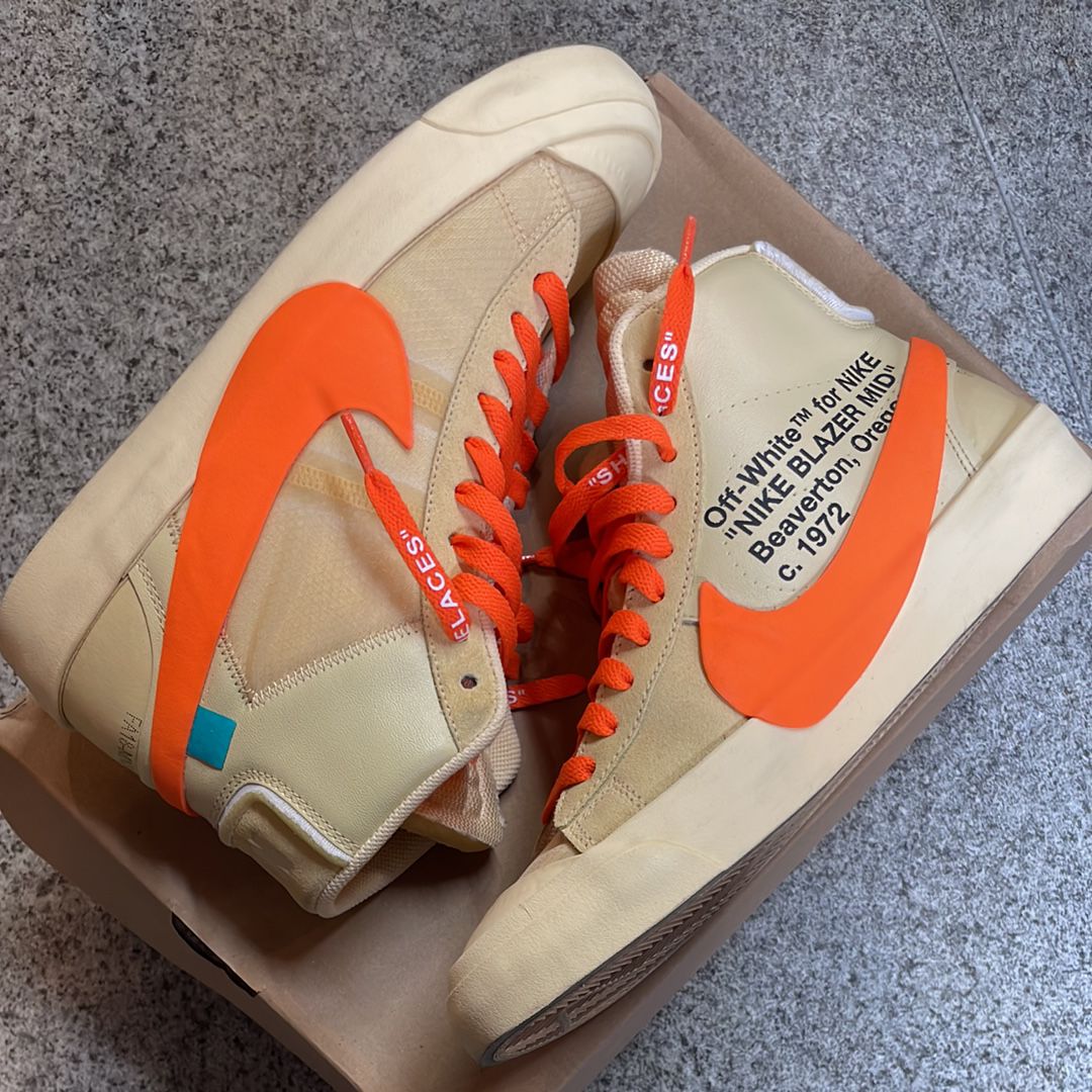 Off-White × Nike Blazer Mid "All Hallows Eve"