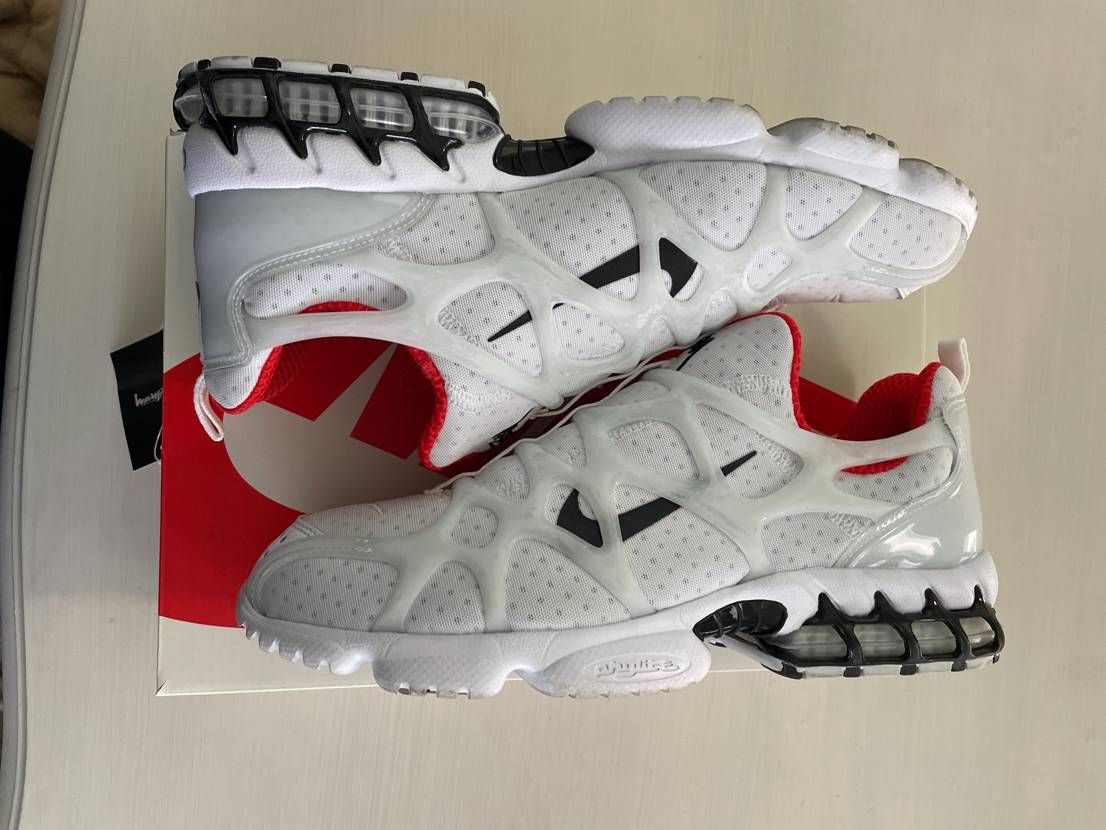 Stussy × Nike Air Zoom Kukini "White/Red"