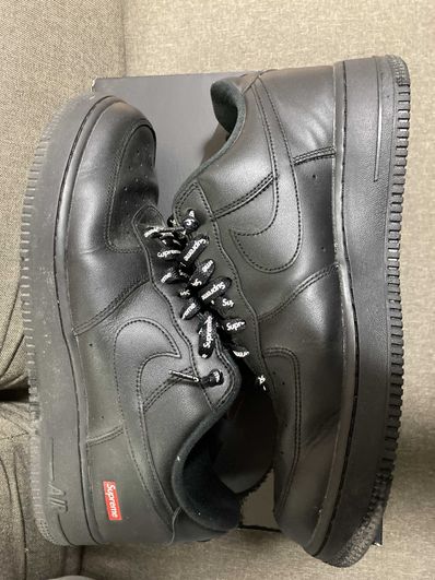 Supreme × Nike Air Force 1 Low "Black"