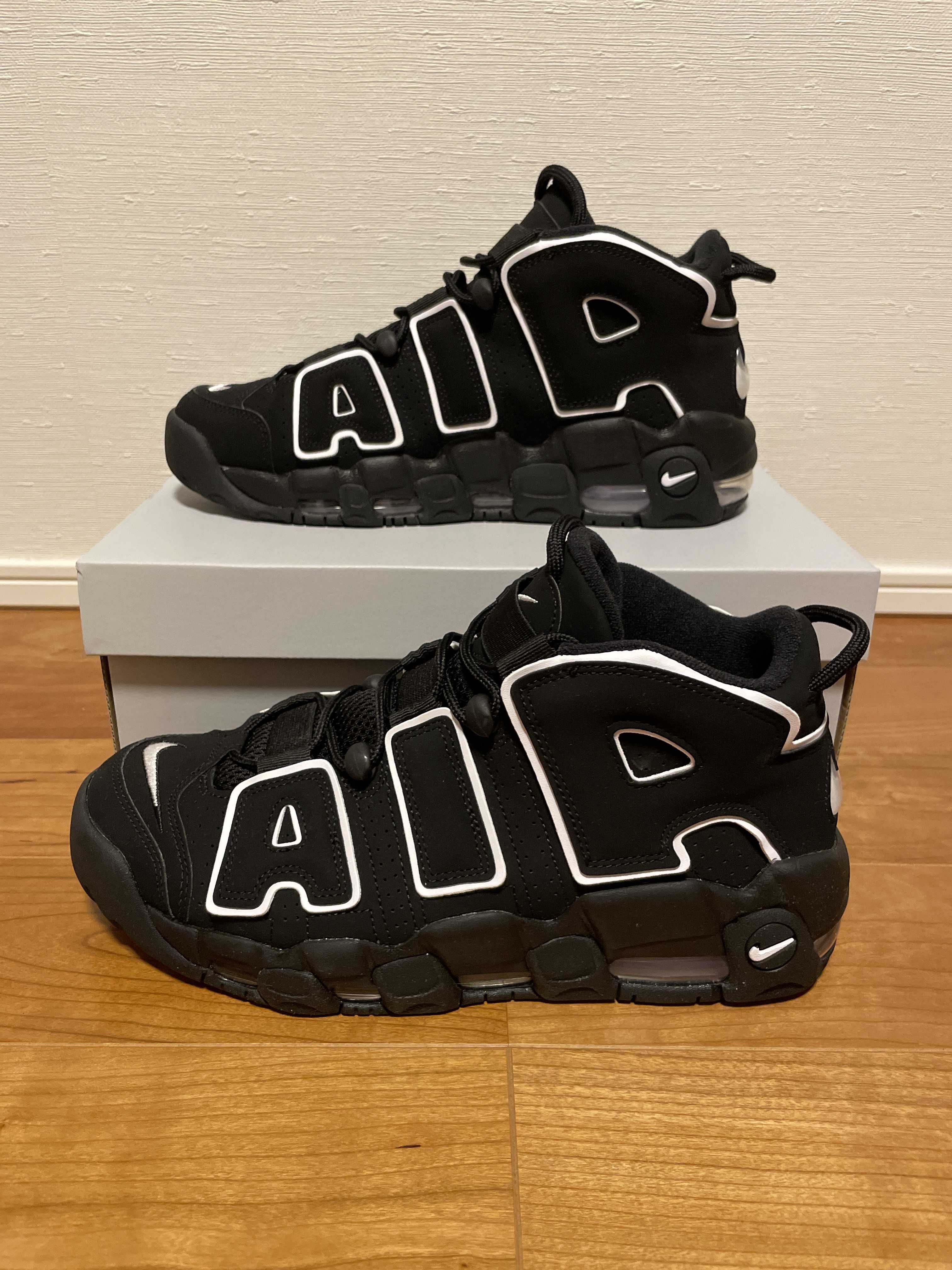 Nike Air More Uptempo "Black/White"(2020)