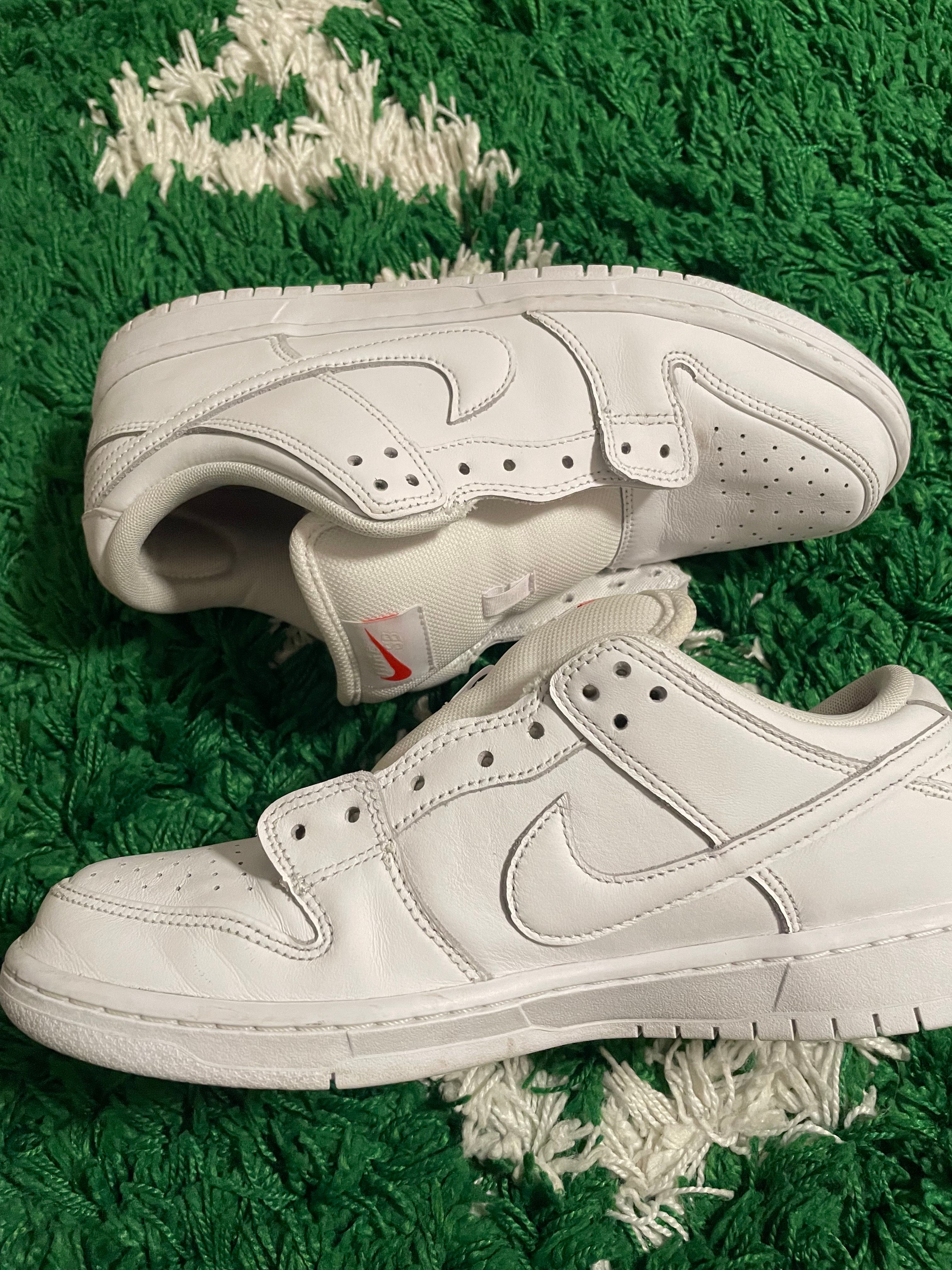 Nike SB Dunk Low Pro ISO "Triple White"