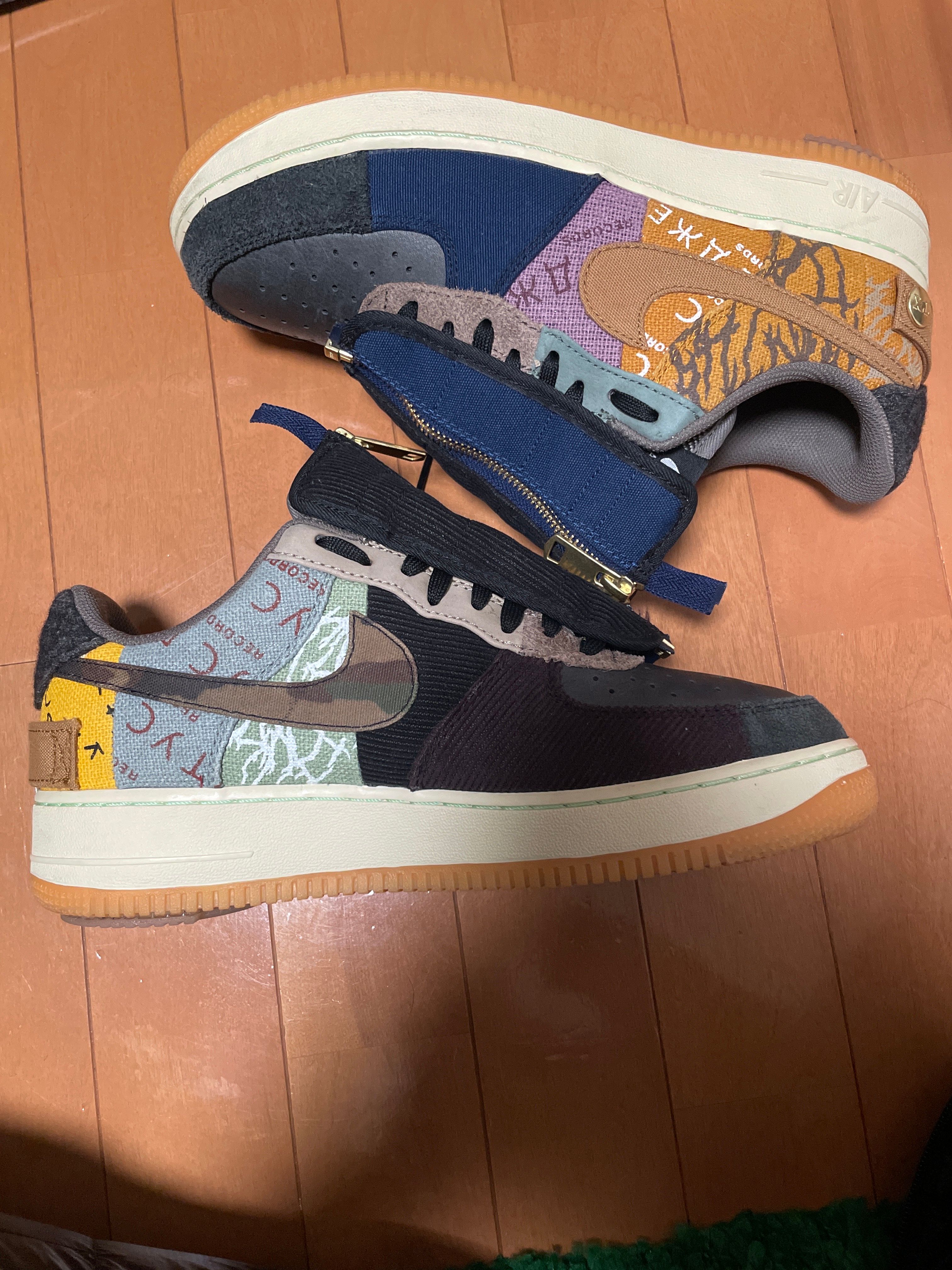 Travis Scott × Nike Air Force 1 Low Cactus Jack "Multi Color"