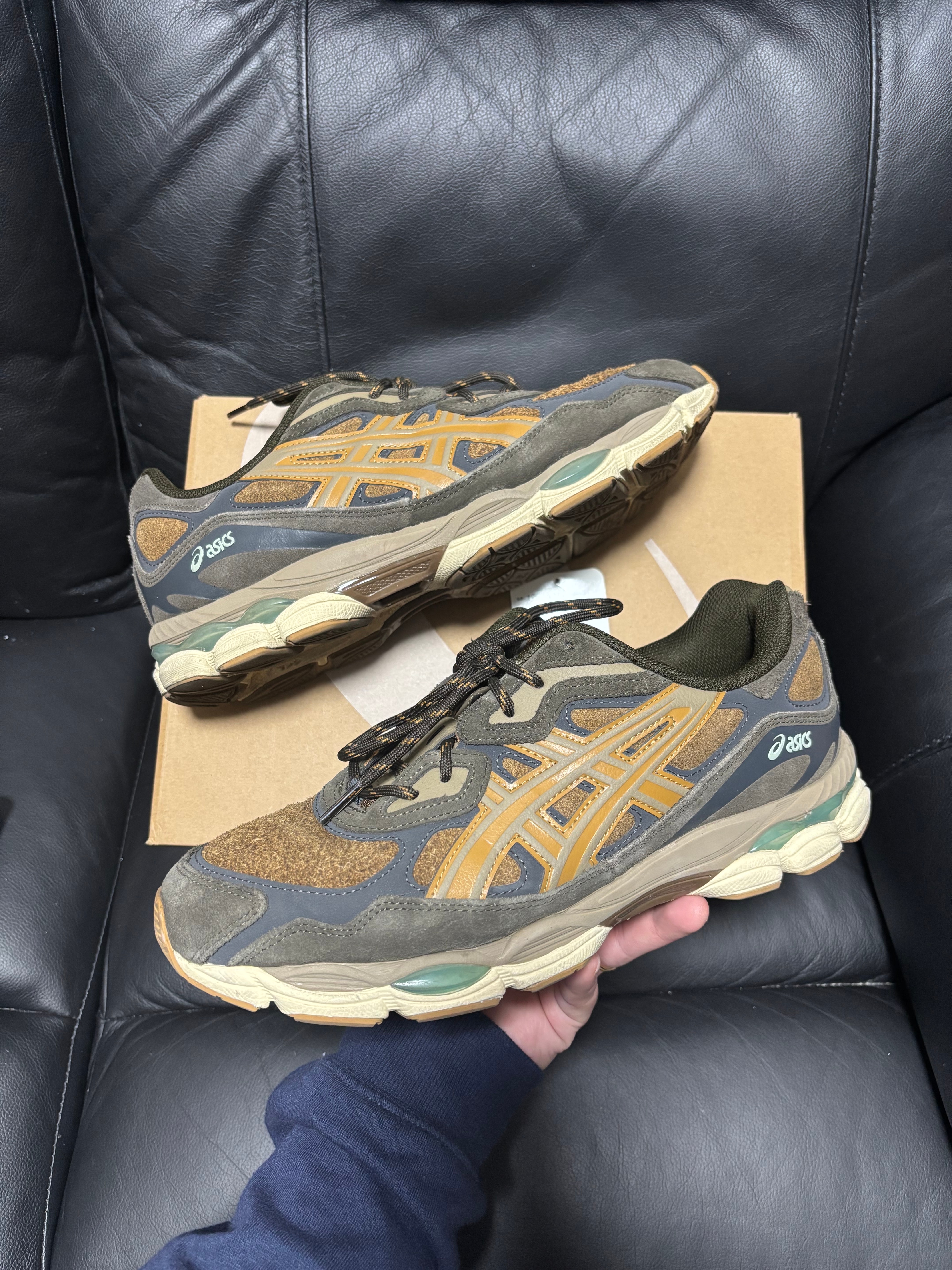 アシックス ゲルNYC "ブラウンストーム/タンプレシディオ"