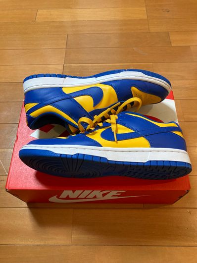 Nike Dunk Low "Blue Jay and University Gold"