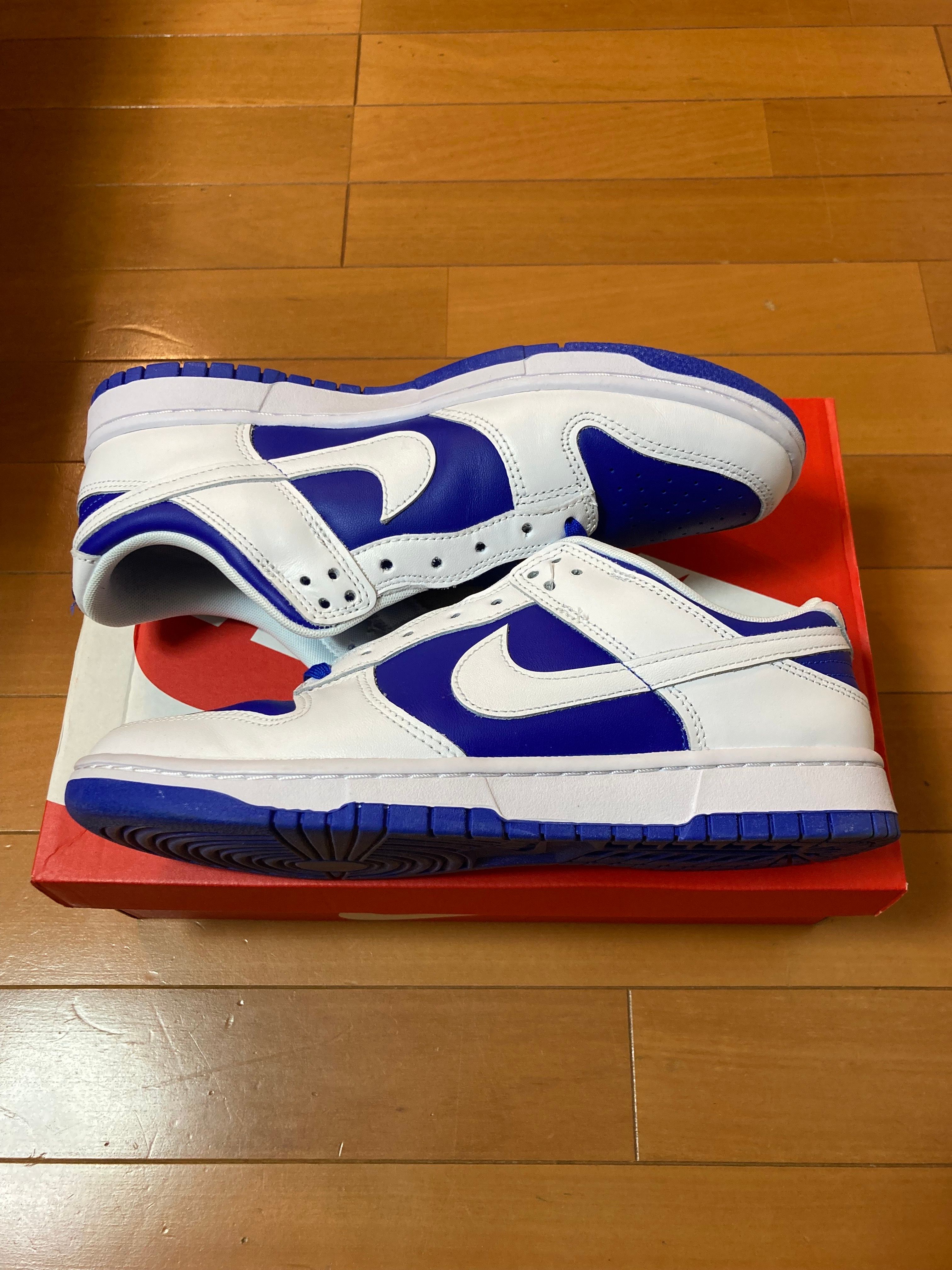 Nike Dunk Low Retro "Racer Blue and White"