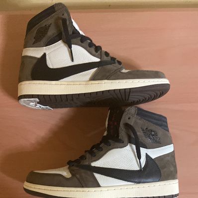 Travis Scott × Nike Air Jordan 1 Retro High OG TS SP "Sail/Dark Mocha"