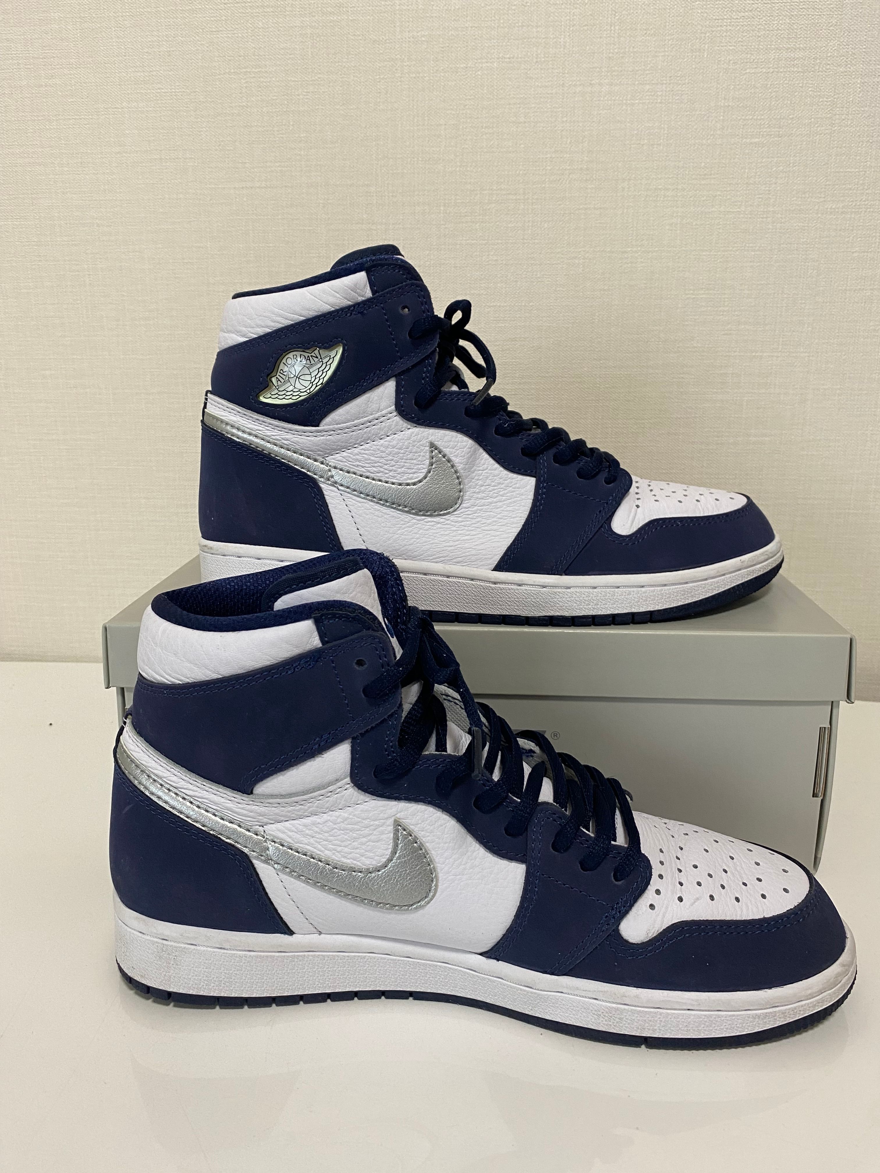 Nike Air Jordan 1 High OG CO.JP "White/Midnight Navy" (2020)(ブリーフケースなし)