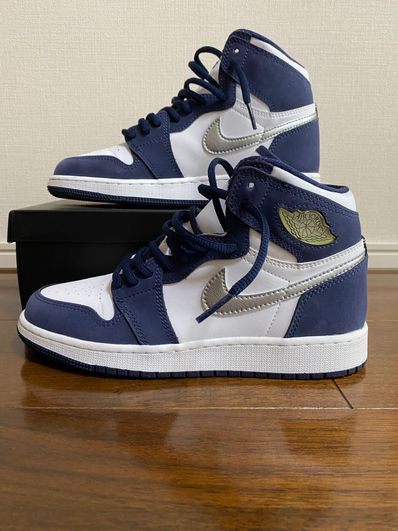 Nike GS Air Jordan 1 High OG CO.JP "Midnight Navy" (2020)(ブリーフケースなし)