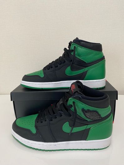 Nike Air Jordan 1 Retro High OG "Black/Pine Green" (2020)